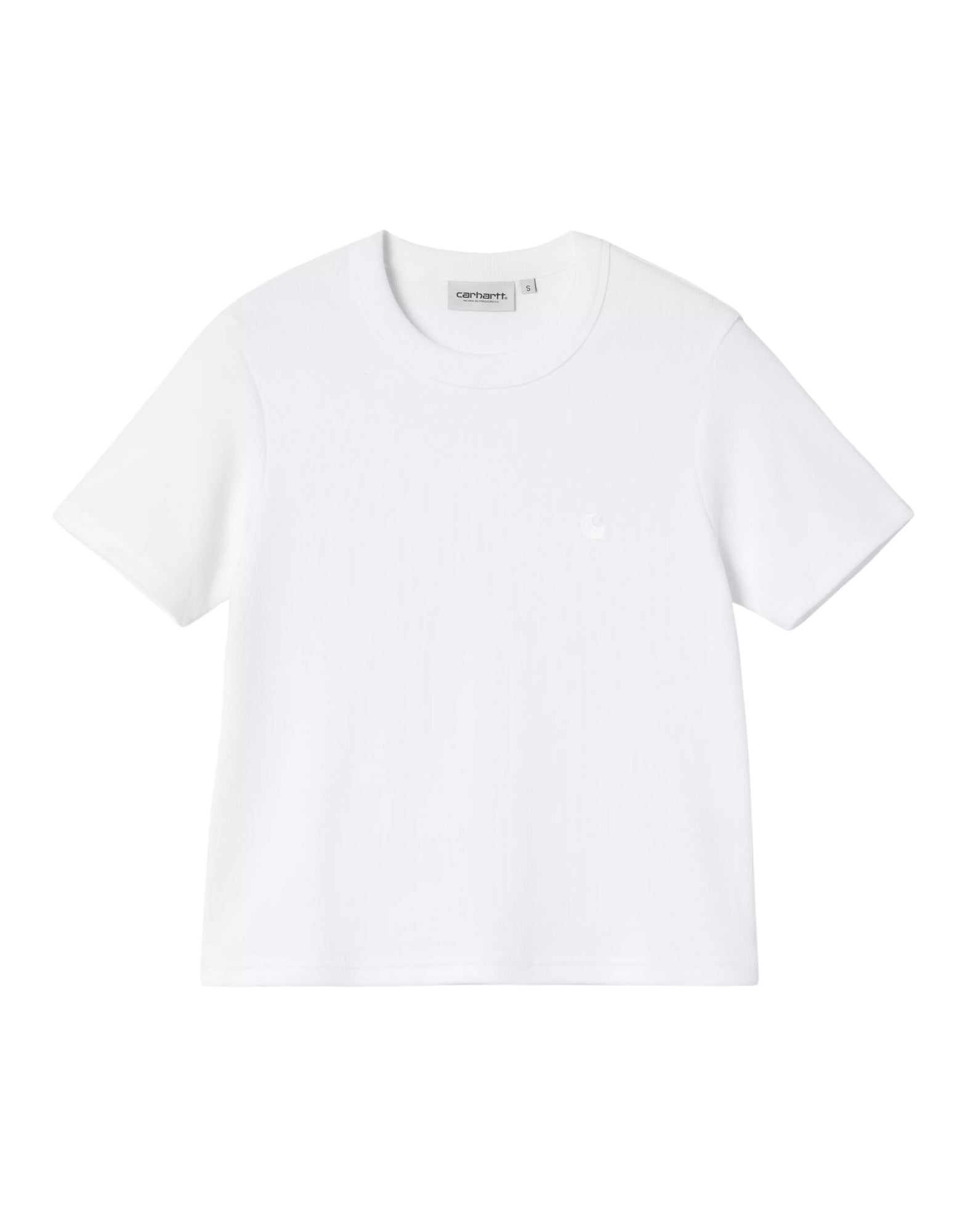 T-shirt woman I035471 03FB W' S/S PHILIPA T-SHIRT WHITE CARHARTT WIP