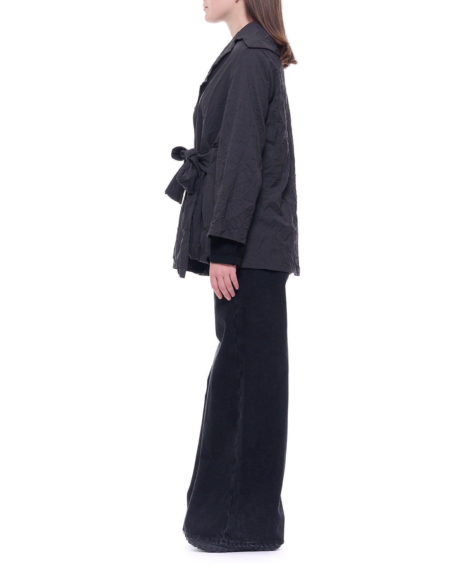 U702 CK18 CAPE JACKET - Giacche - Maria Calderara