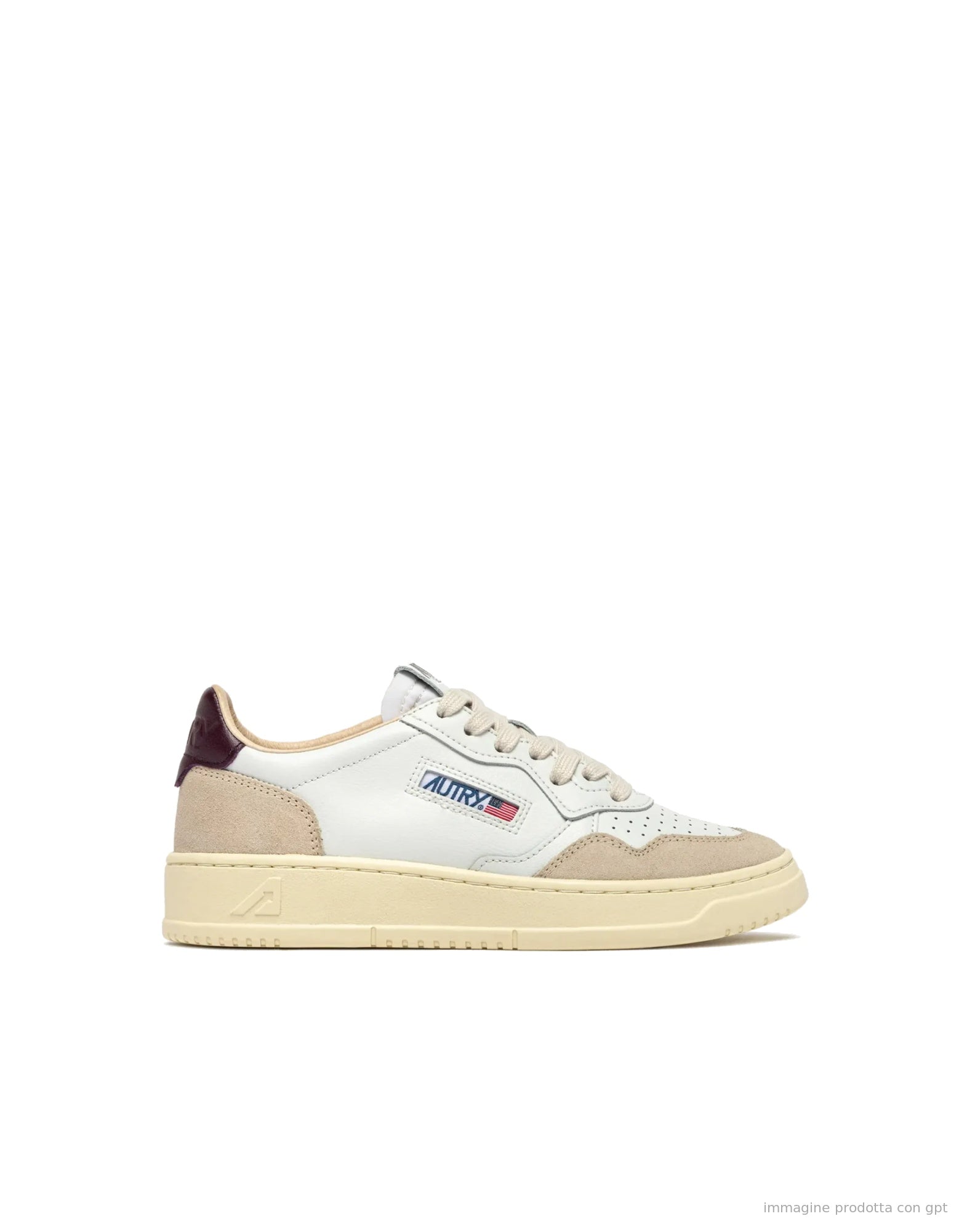 Medalist Low White / Fig