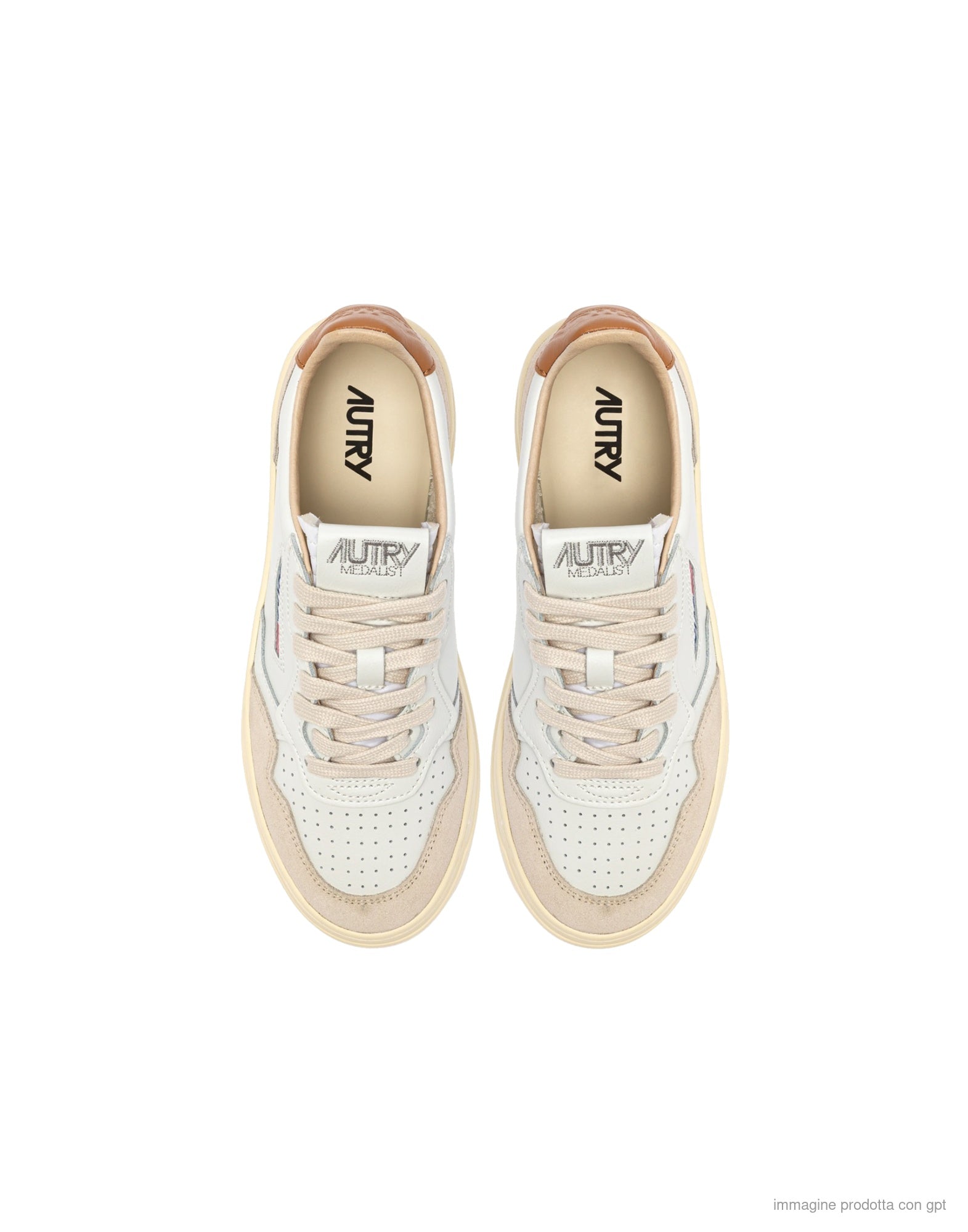 Medalist low White/Lion