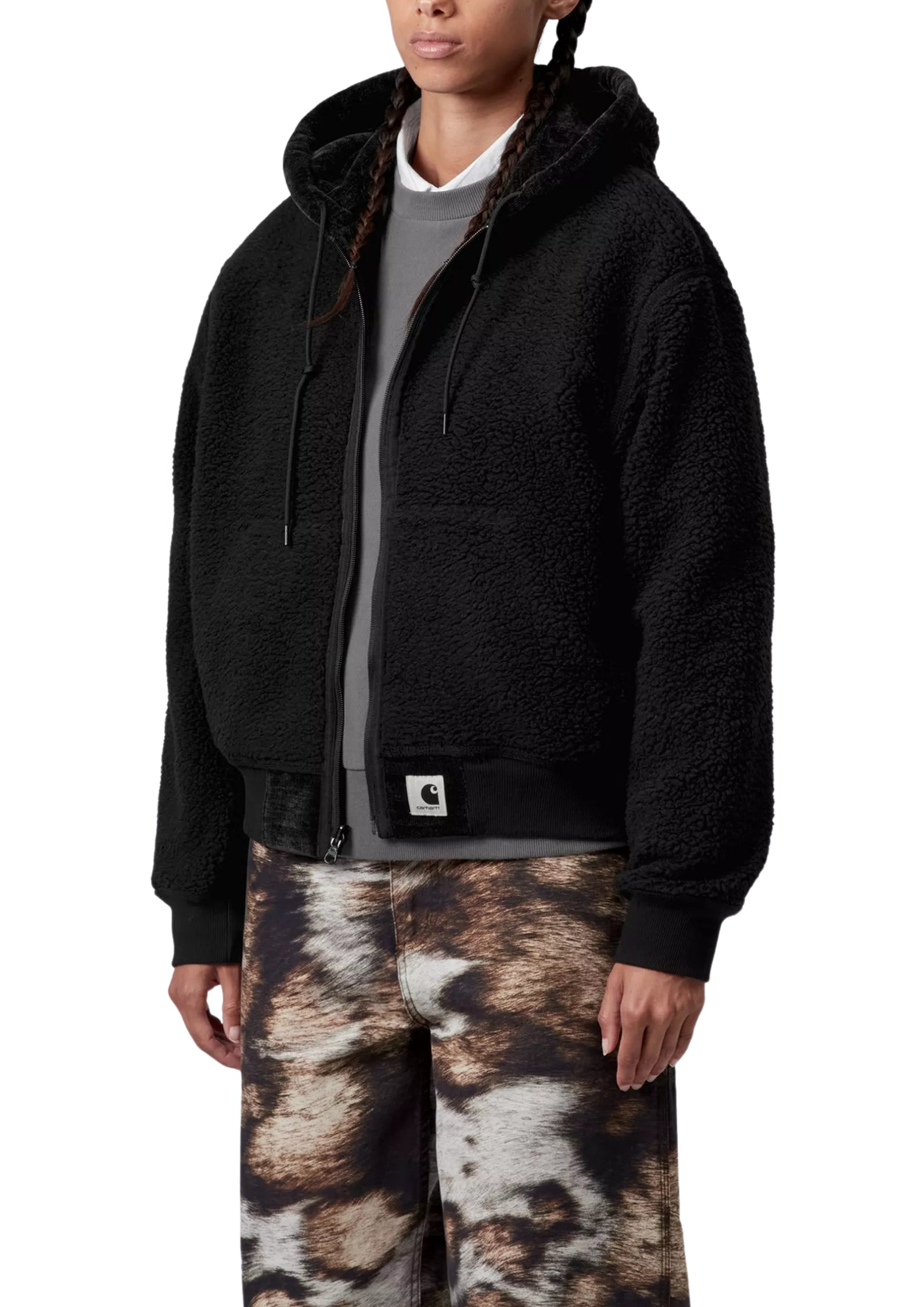 I033905 89XX SCHWARZE SWEATJACKE OG ACTIVE - Giacche - CARHARTT WIP