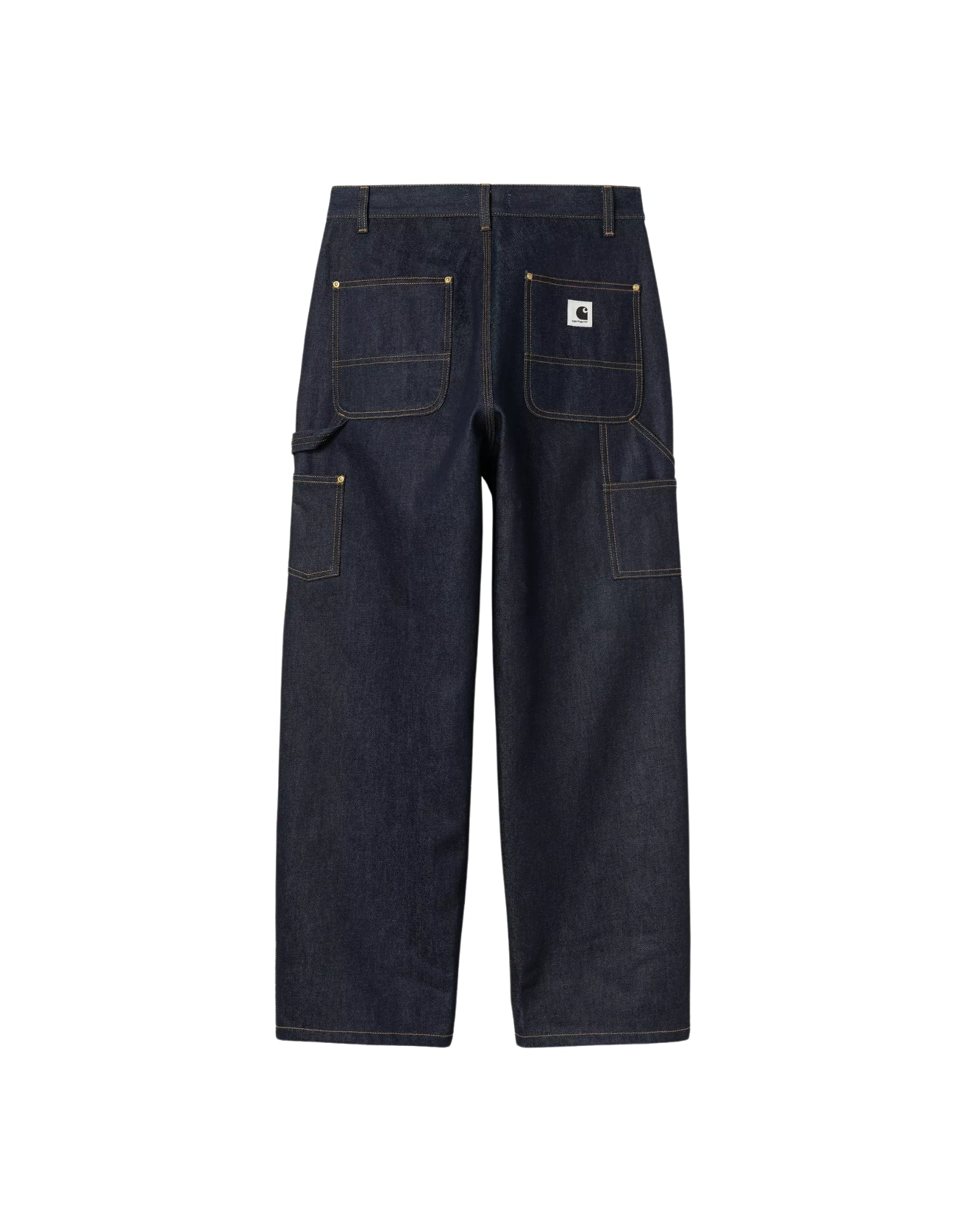 I036323 01B7 BLUE SMITH GRIND WASH - Pantaloni - CARHARTT WIP