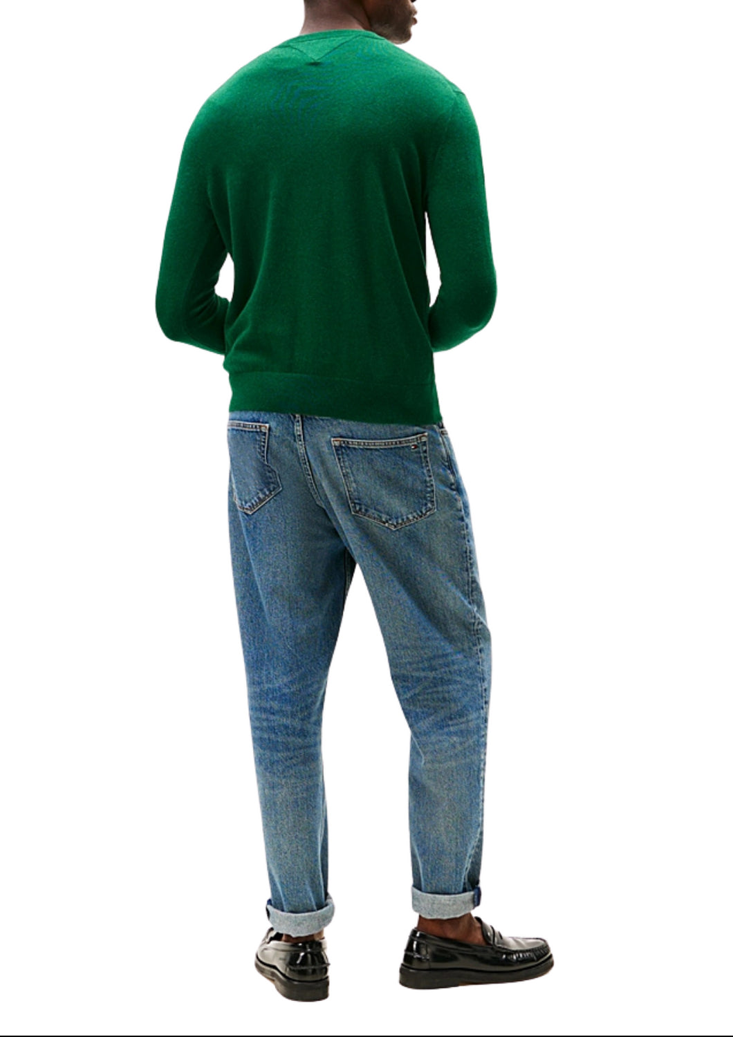 28046 MQ8 GREEN SWEATER CASHMERE - Maglieria - TOMMY HILFIGER