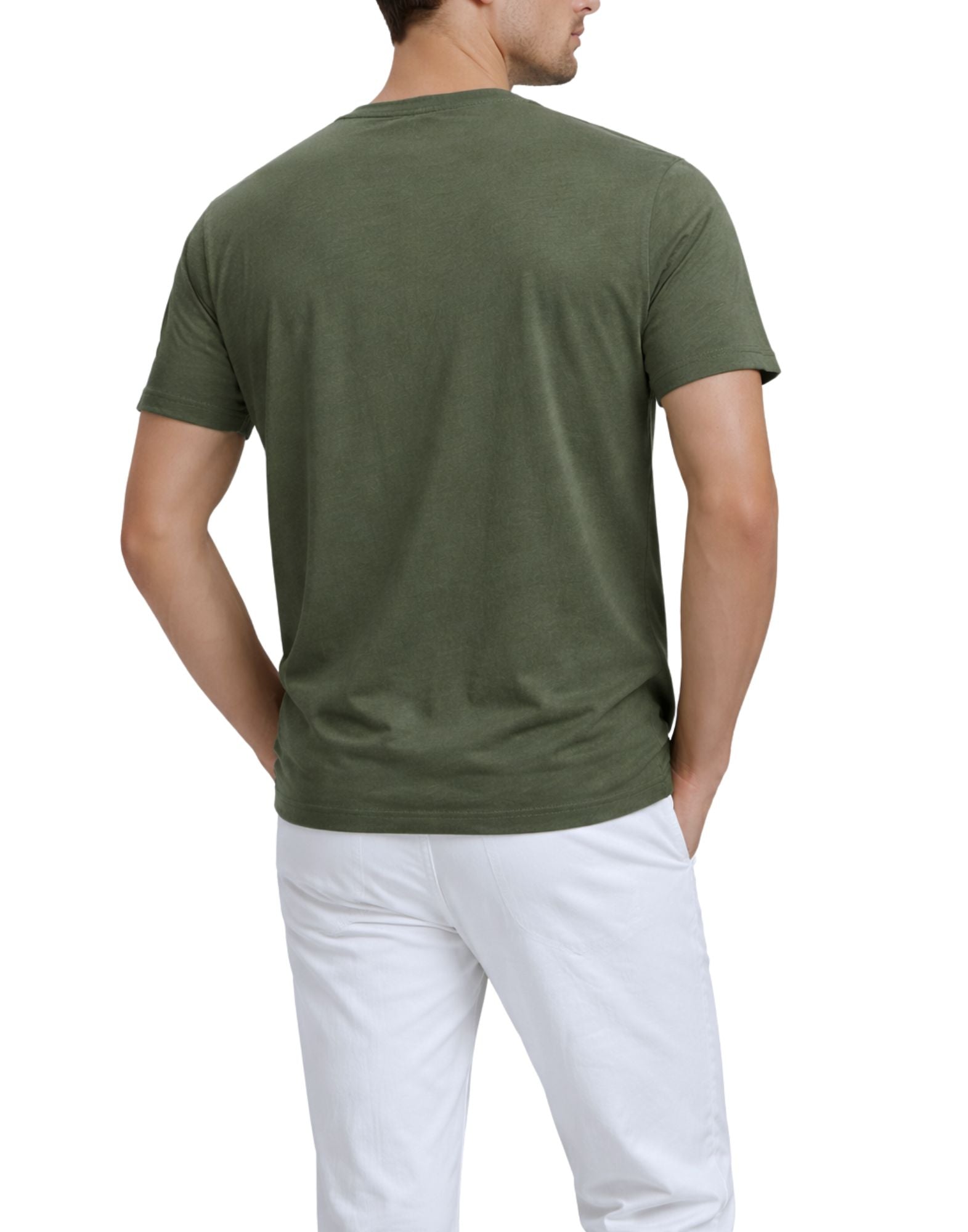 Unity Original Nerea Crepe Cotton T-Shirt Green Men’s TS-NEREA CREPE GREEN