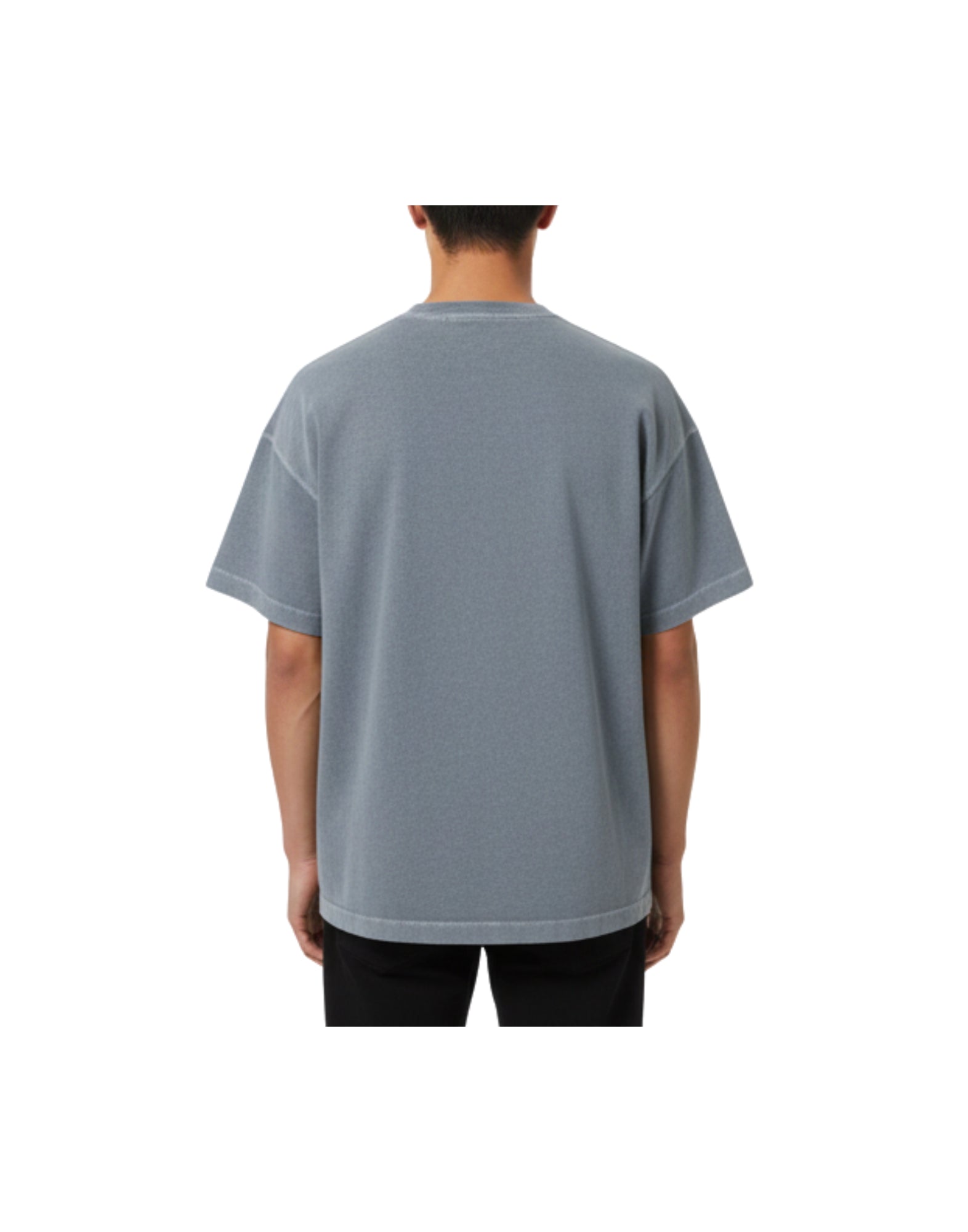 I036044 3GB.B7 BLUE OFFICE GRIND WASH T-SHIRT - Maglieria - CARHARTT WIP