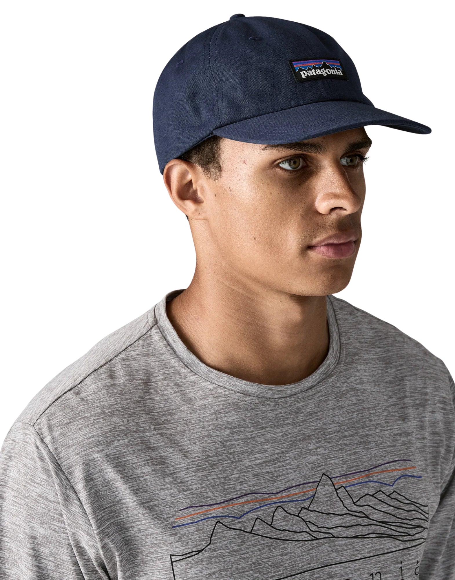 Patagonia P-6 Label Trad Cap Organic Cotton New Navy Unisex 38296 NENA