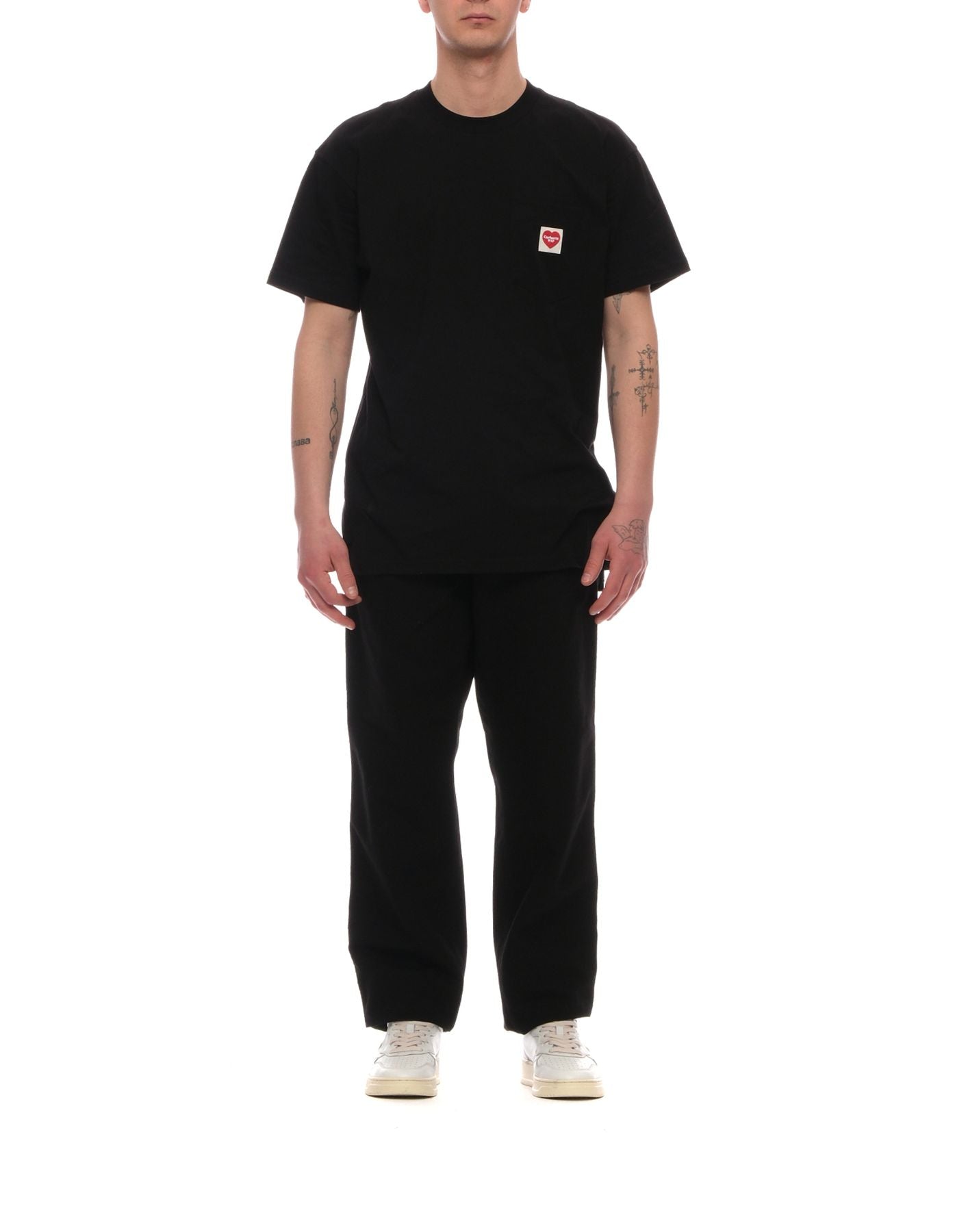 티셔츠 남자 i032128 1v2xx 포켓 하트 블랙 CARHARTT WIP