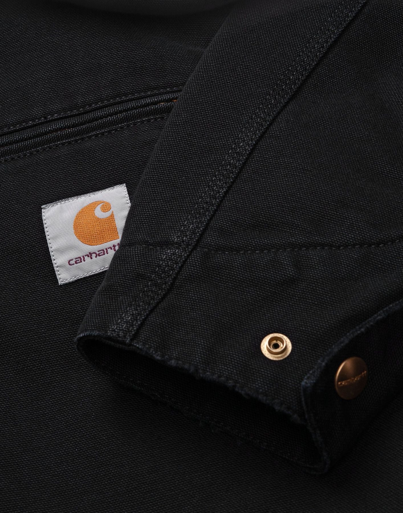 Jacket man I027358 00E3K OG DETROIT BLACK AGED  CARHARTT WIP