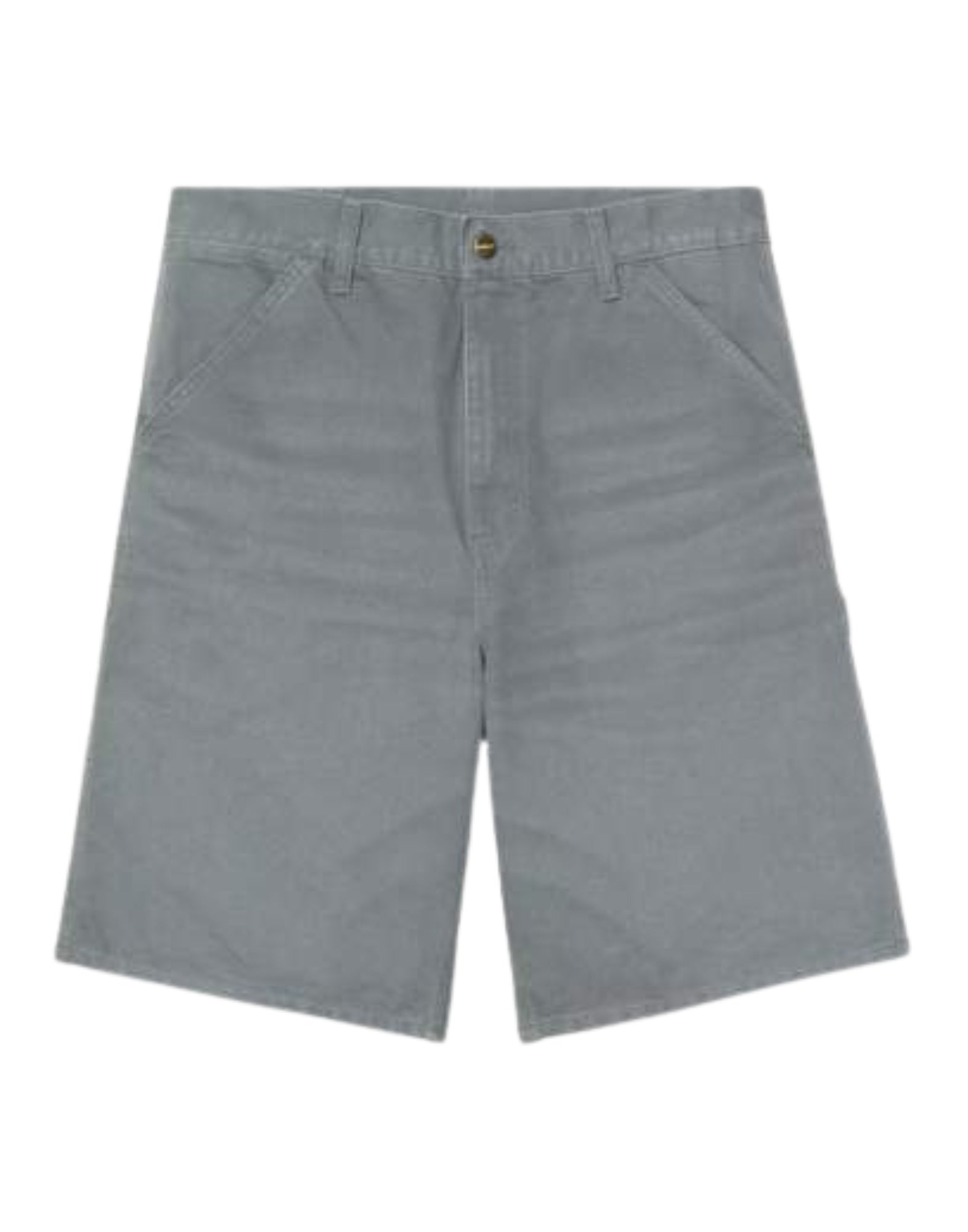 Carhartt WIP Genou simple Short in Dearborn Canvas Cozy Blue – Homme I034797 3IT4O
