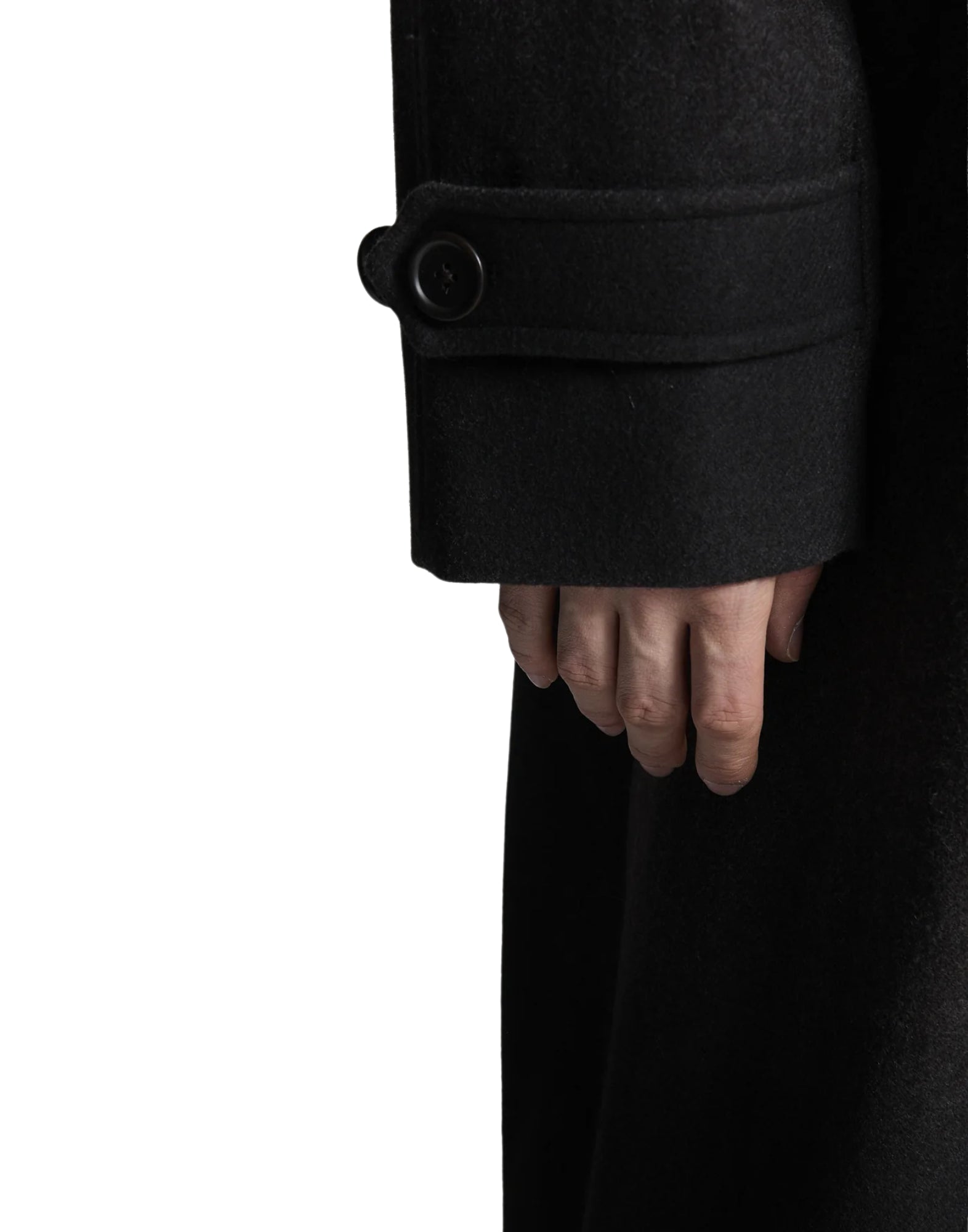 ARTHUR DARK BROWN COAT - Cappotti - PAURA