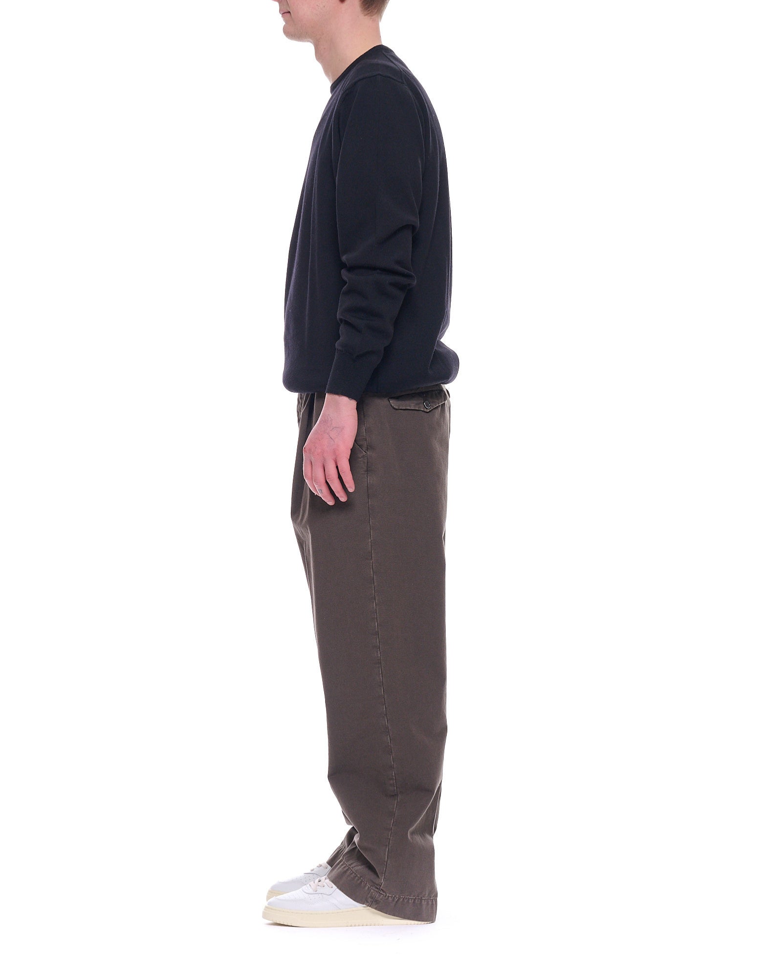 Nine in the Morning Kay Double-Pleat BrownPants Brown Herren PHL03 PHILIP CHINO KETTE