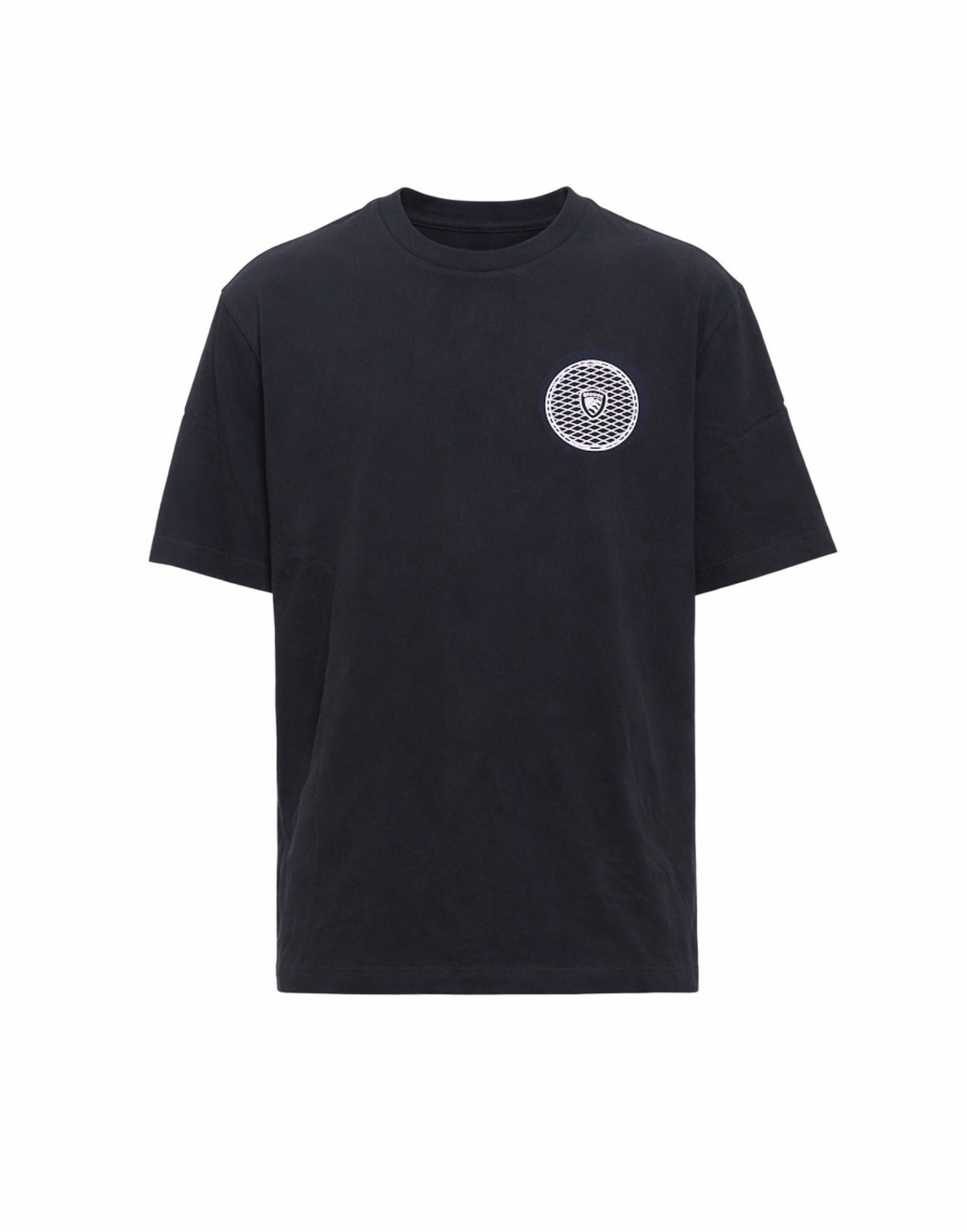 Blauer Wallace Men’s Cotton T-Shirt Black with Logo Regular Fit 26SBLUH02237-007439 999