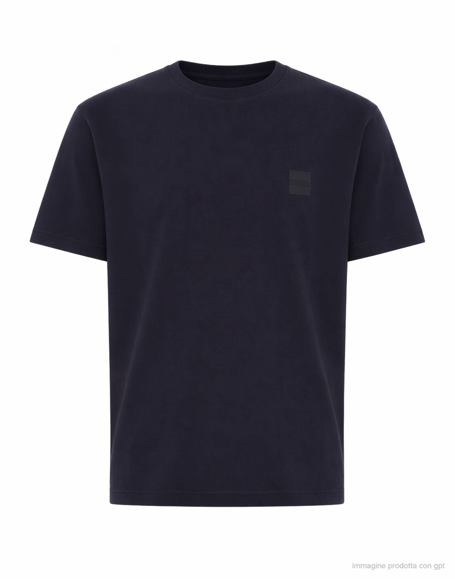 Outhere Men’s T-Shirt Bliss Blue Navy Regular Fit Cotton Front Logo 4651M303B208-26046 1844 BLISS