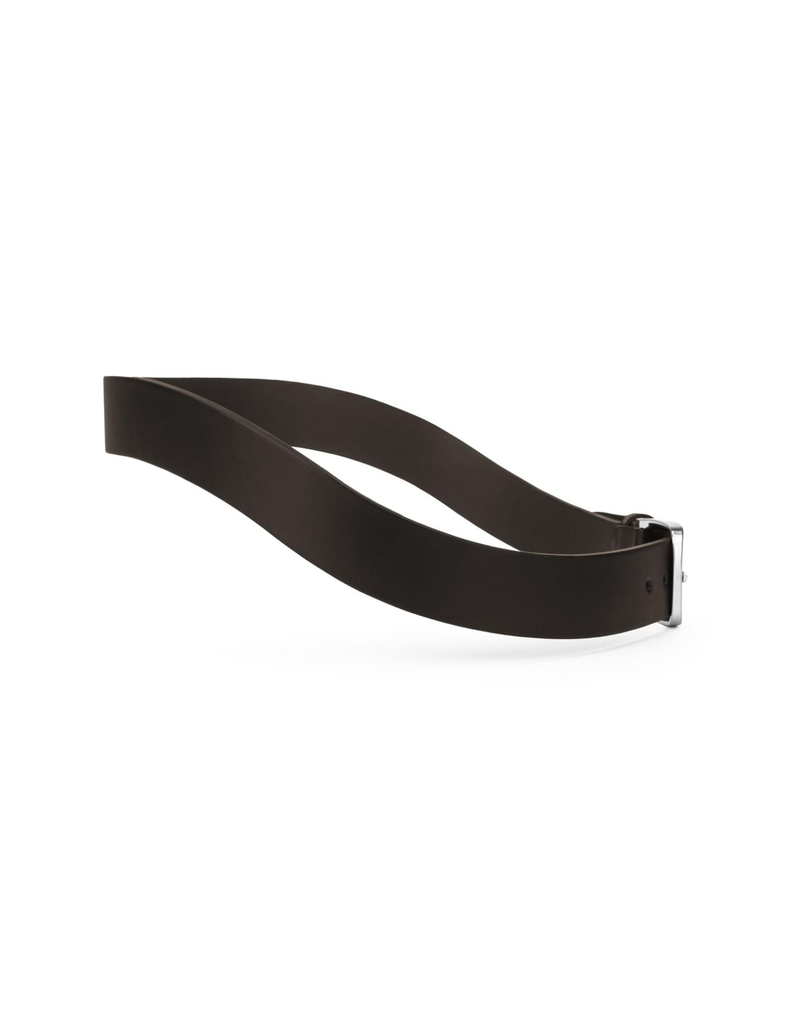 Cintura in pelle Marrone scuro