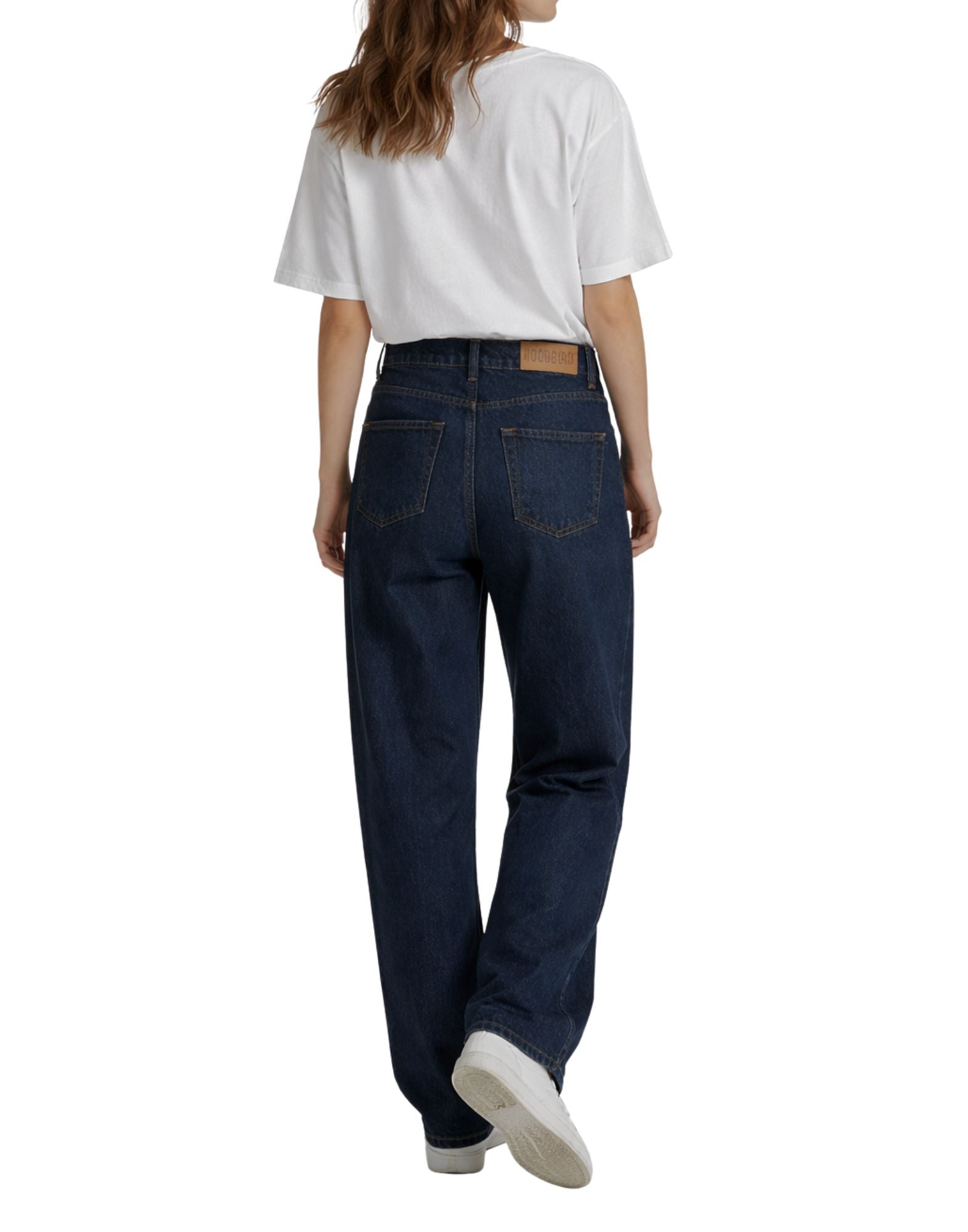 Woodbird WBCarla 90s Rinse Jeans 90s جينز أزرق للنساء 2235-101 أزرق