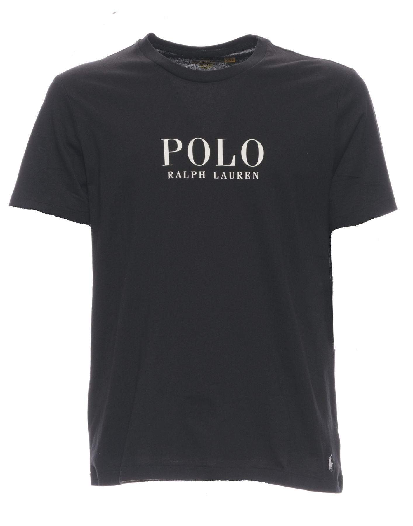 Polo Ralph Lauren Cotton T-Shirt Black Regular Fit Men Europe 714899613004 BLACK