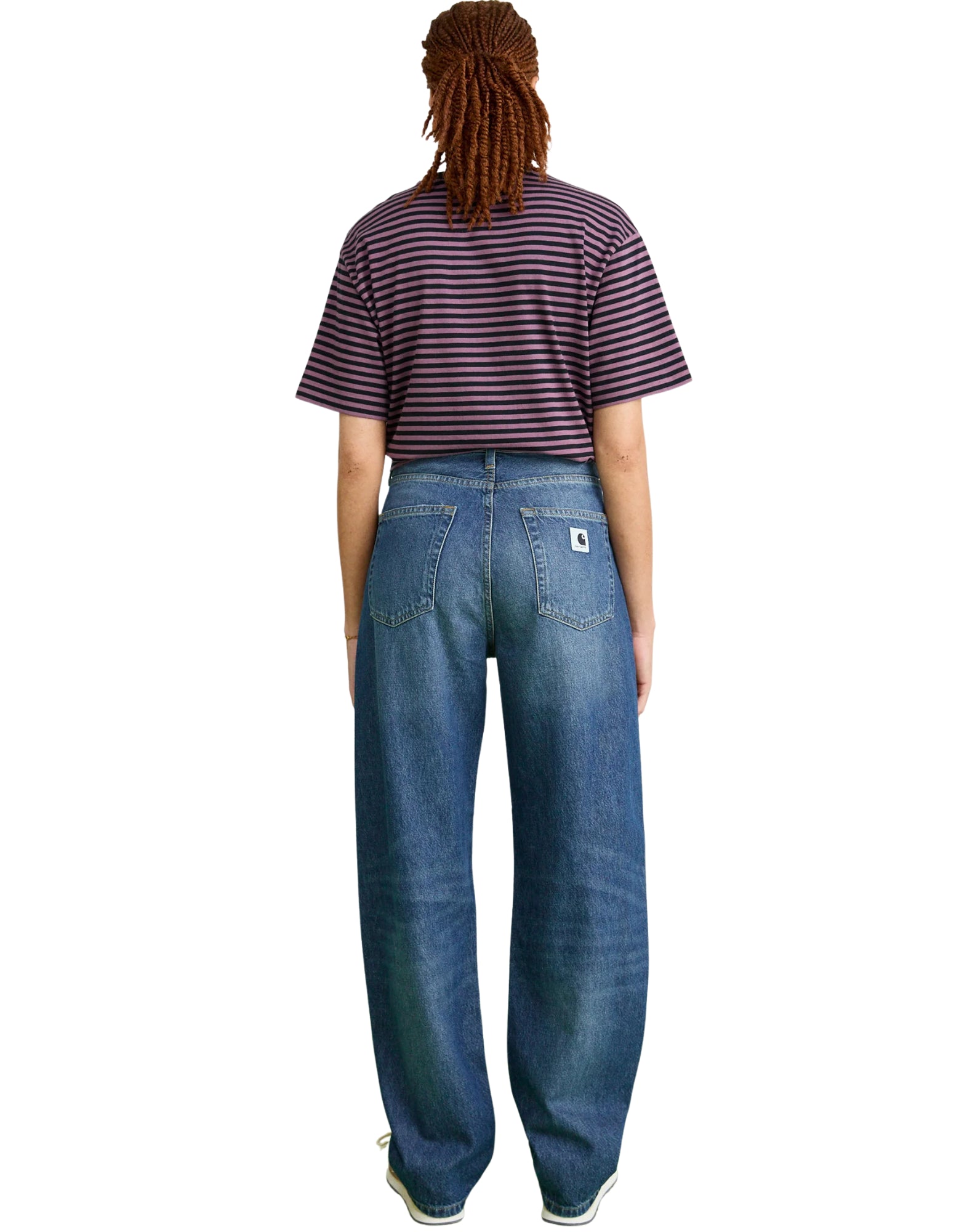 Carhartt WIP W’ Arin Pant – Women’s Fairfield Denim Jeans, Tapered Fit, Blue Dark Used Wash I035881 014L DARK USED ARIN PANT