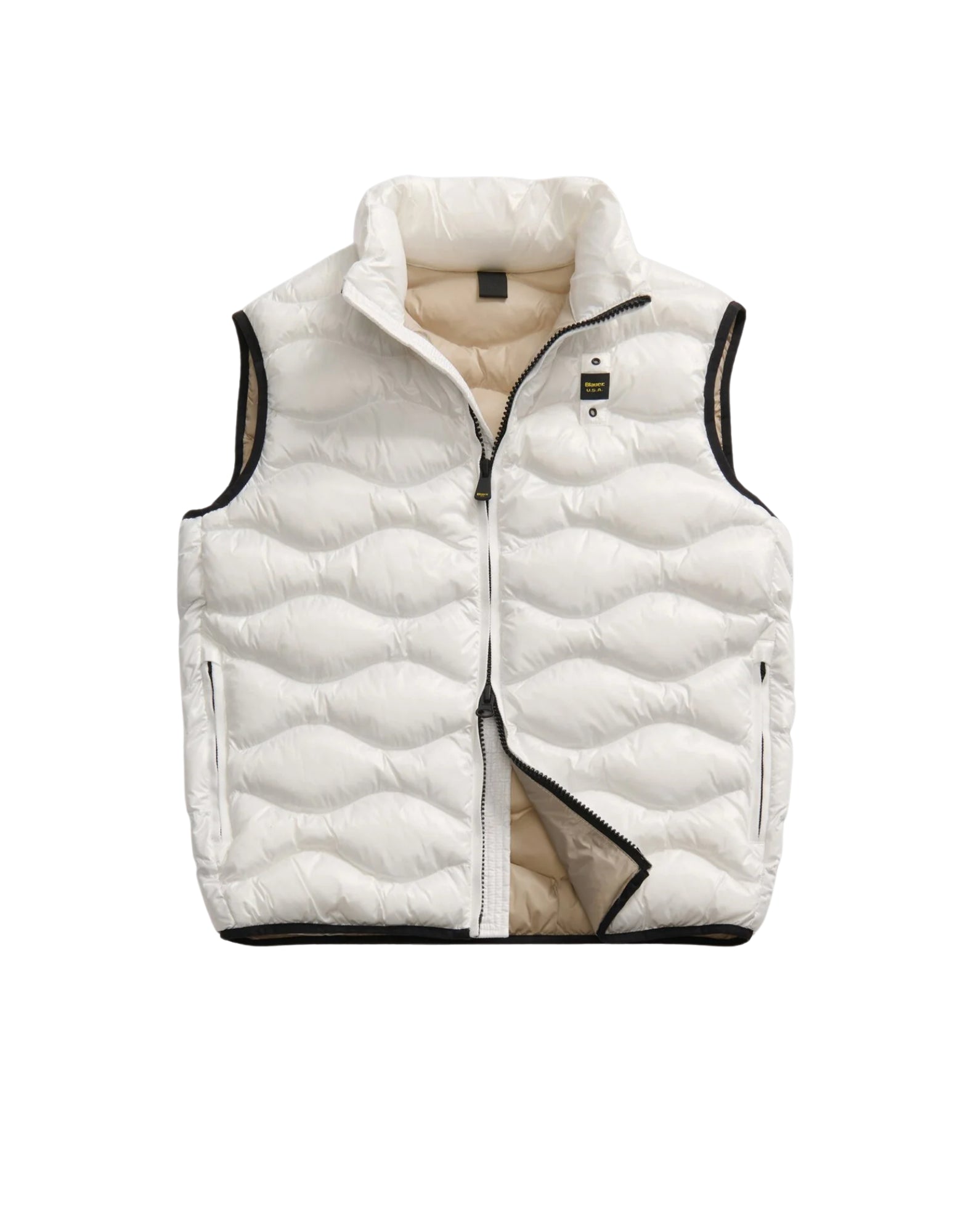 25WBLUX02081 5958 100EI Weiß - Gilet - Blauer