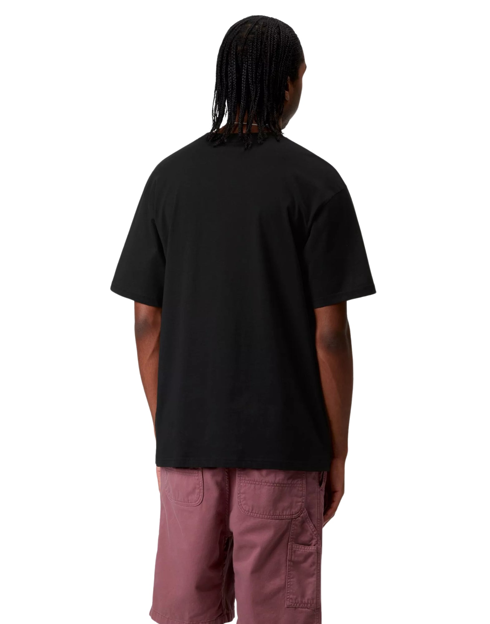 Carhartt WIP S/S Madison T-Shirt Noir Blanc Homme I033000 0D2XX