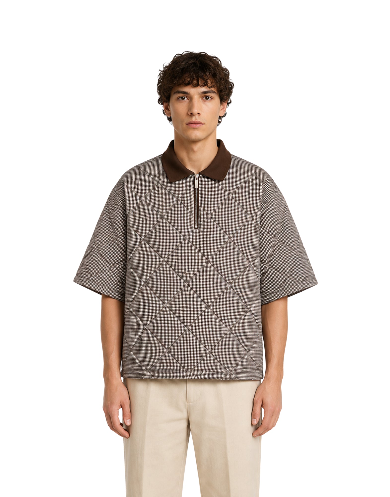 Milo Shirt Polo Man Quadretto