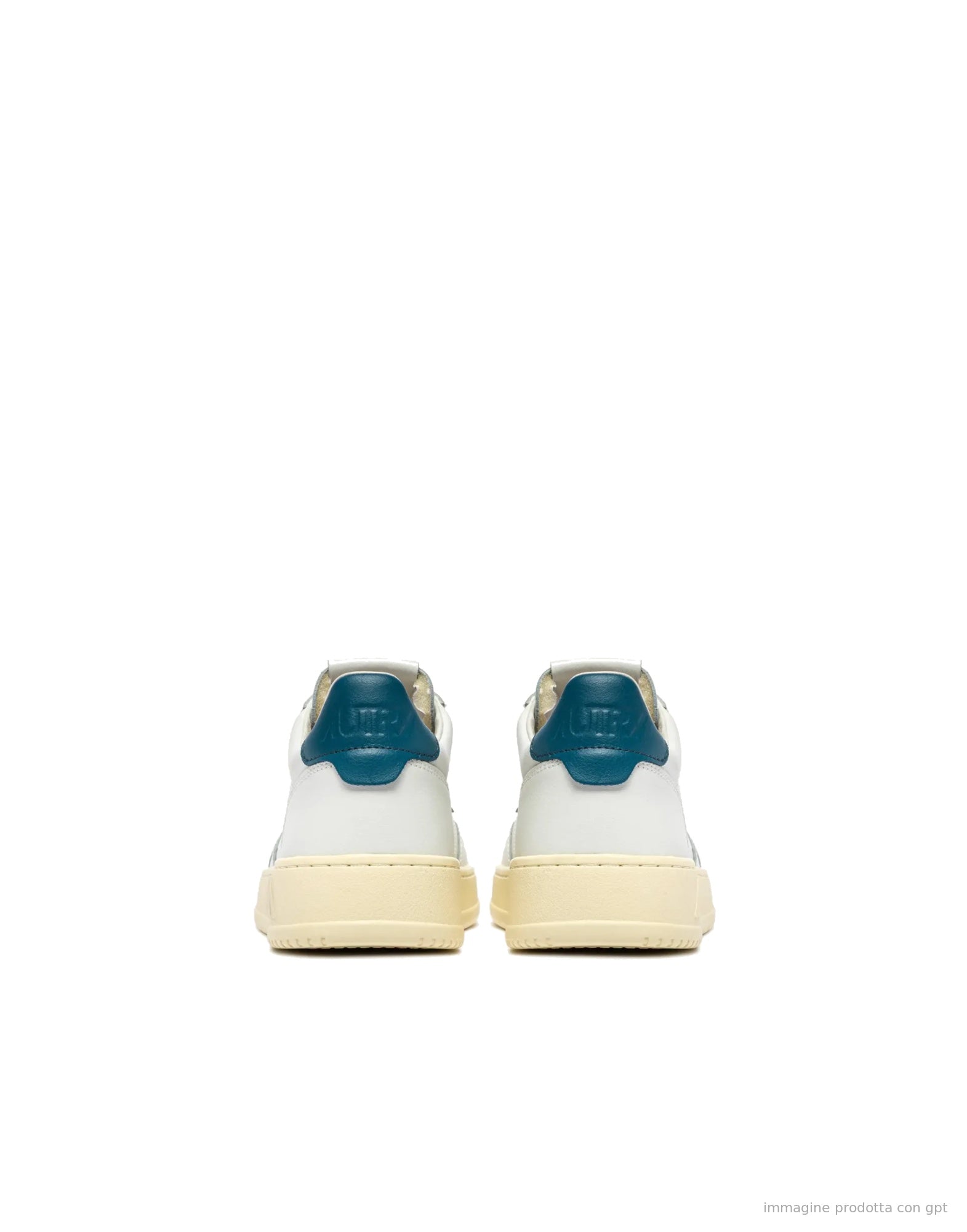Medalist Low White/Mallard Blue