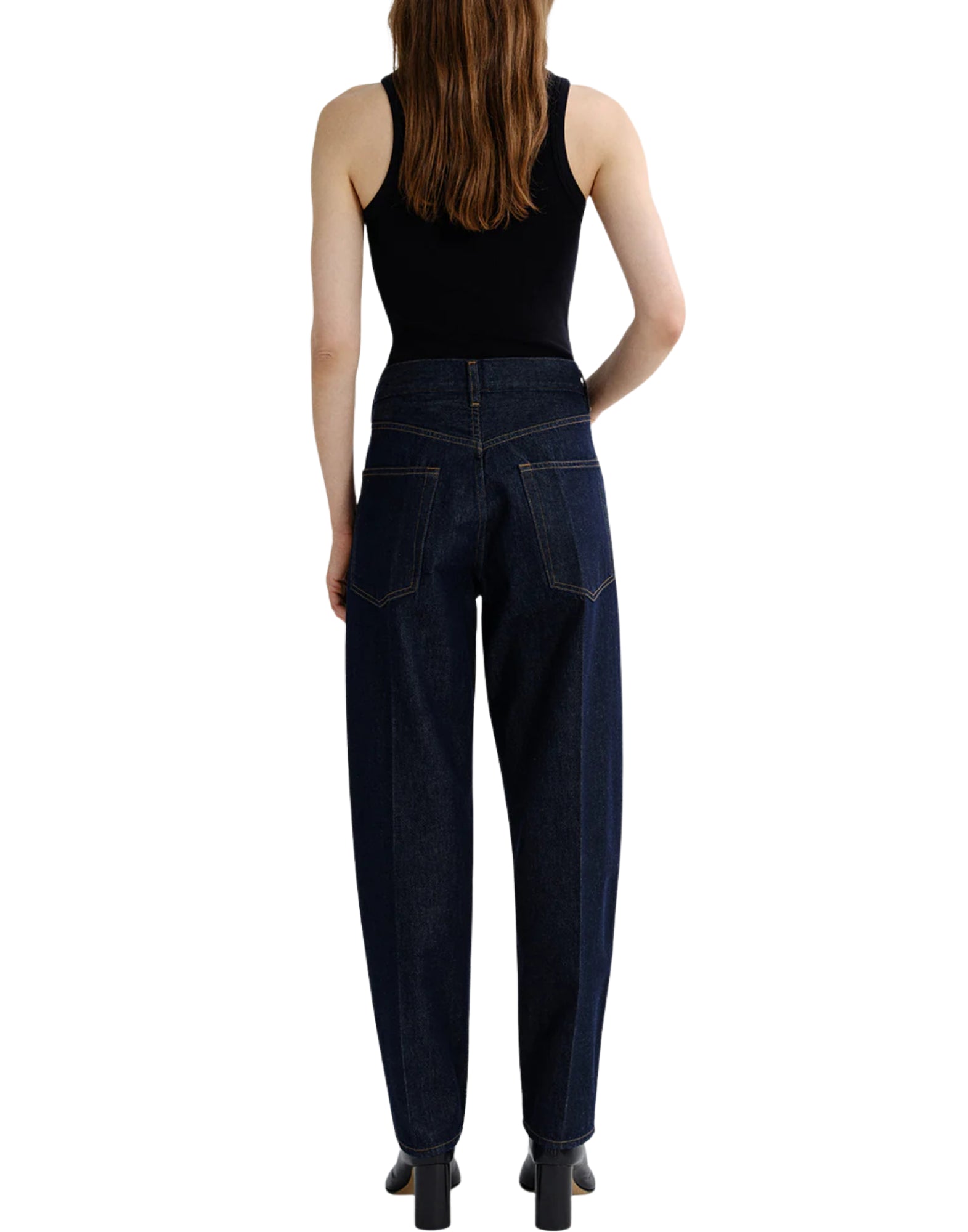 80'S Jean High rise vintage tapper Rinse