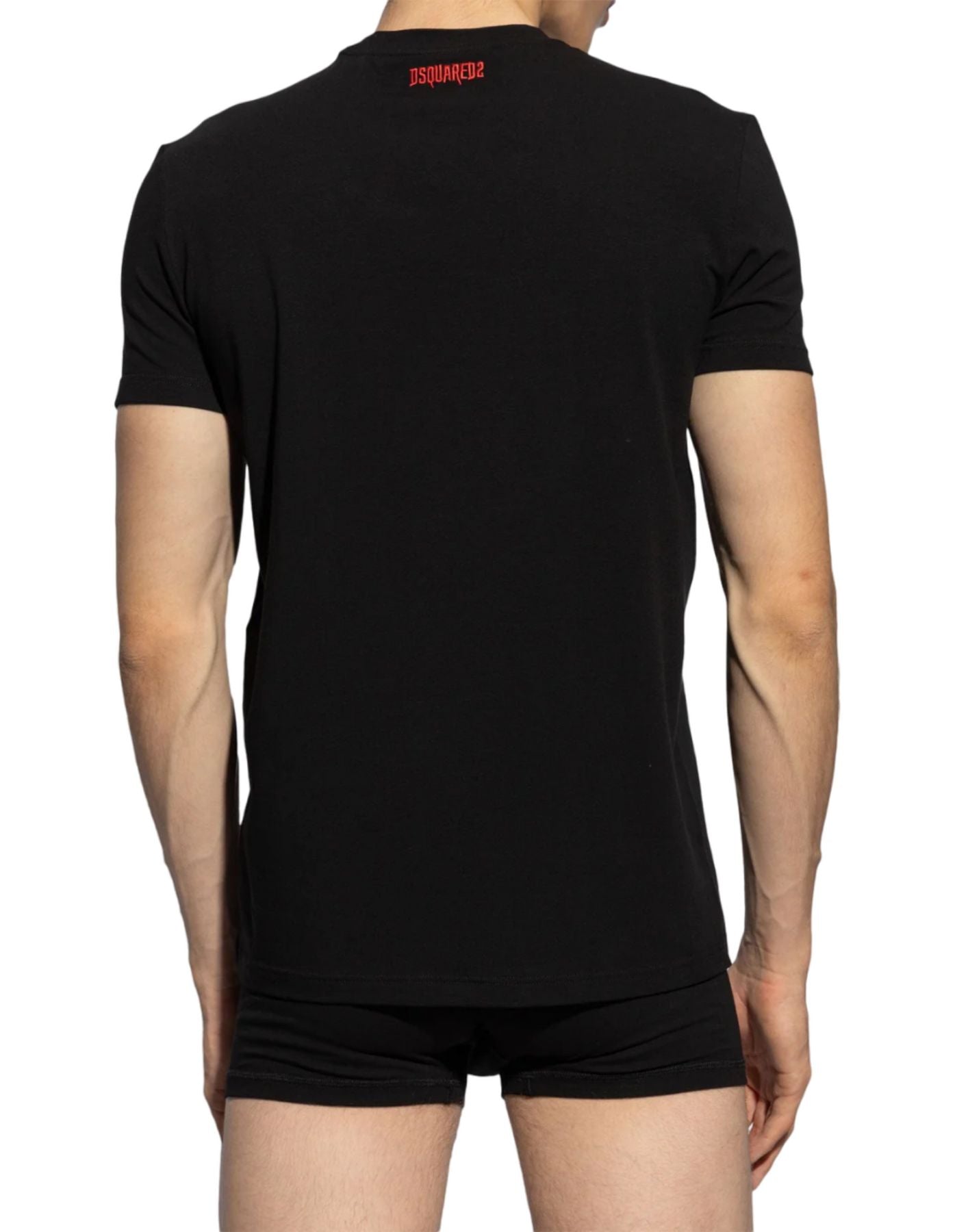 T-Shirt Man D9M205470 001 Nero DSQUARED2