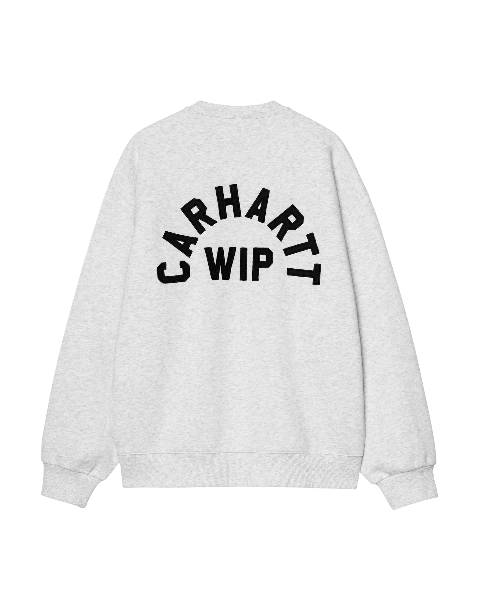 Arch Script Sweat Ash Heather / Dark Navy stone washed