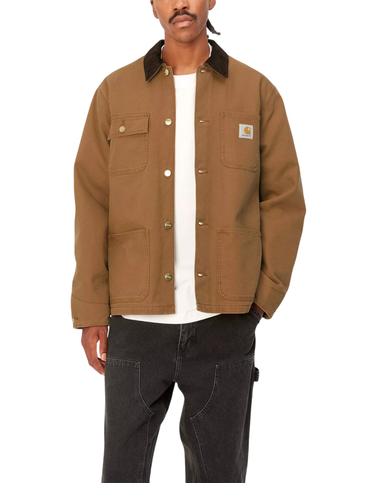 Jacket man I031519 2N202 MICHIGAN DUSTY BROWN CARHARTT WIP