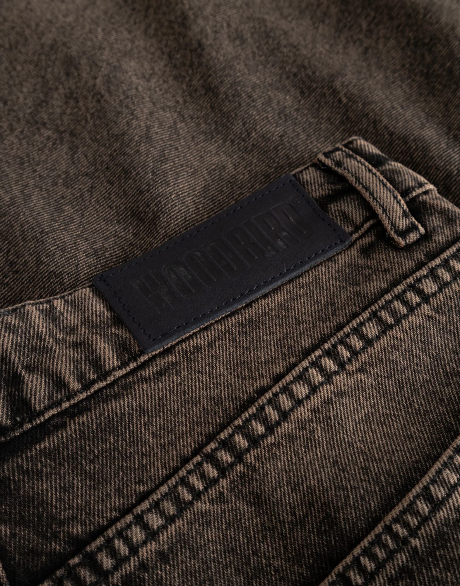 Woodbird WBBrooke Oak Jeans Washed Brown Dam Jeans 2615-103 WASHED BROWN