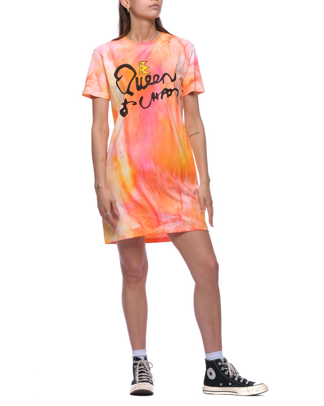 Dress woman Sunset 013 Orange ONELAB