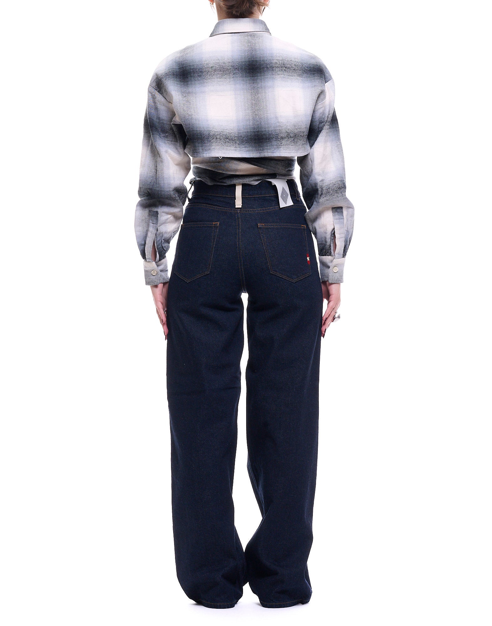 AMD001D5700021 C0999 LINDA FRAU AMISH RECYCLED DENIM RINSE - Jeans - Amish