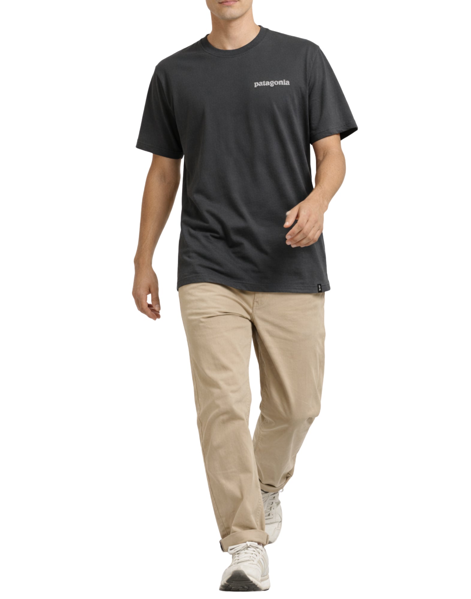 Patagonia P-6 Logo Responsibili-Tee Black Men’s 37882 INBK