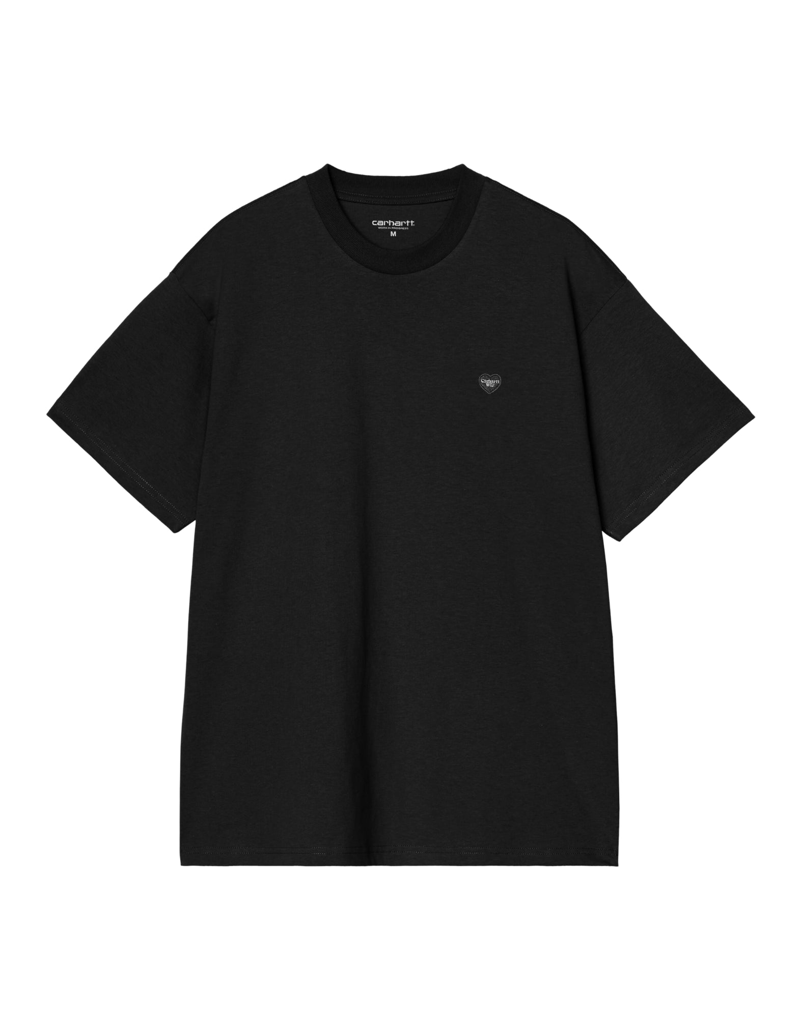 S/S 스몰 하트 티셔츠 블랙