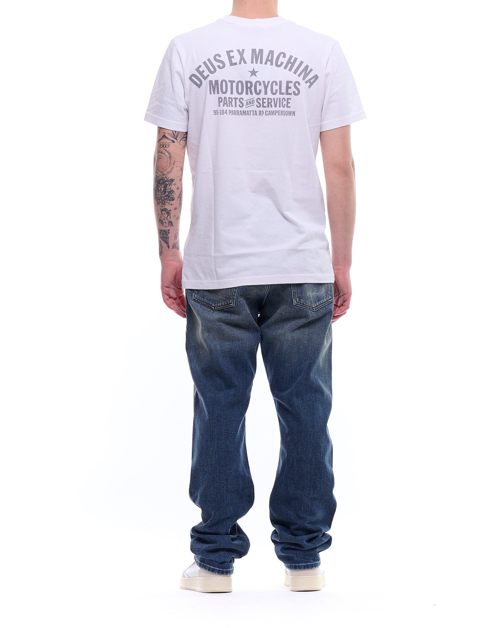 CRASH BLUE RELAXED DENIM JEANS - Jeans - -1 Nordic Denim