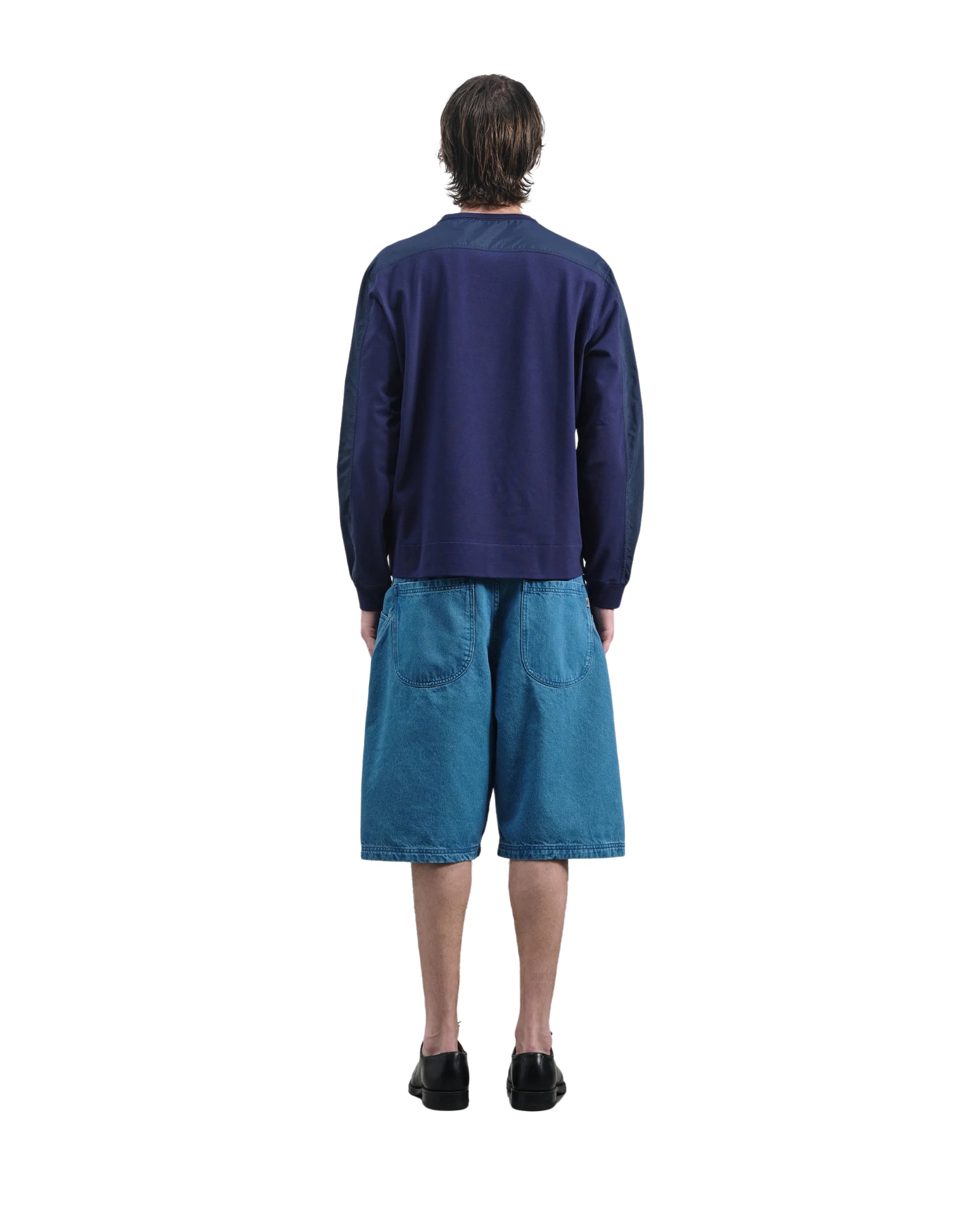 YMC Twisted Short Indigo Men’s Cotton Denim Shorts U9AAA 40 INDIGO