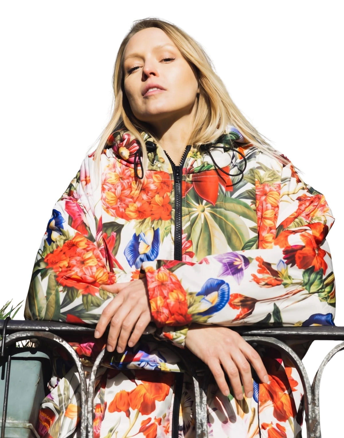 Maxi Long Coat Breeze - Floreal