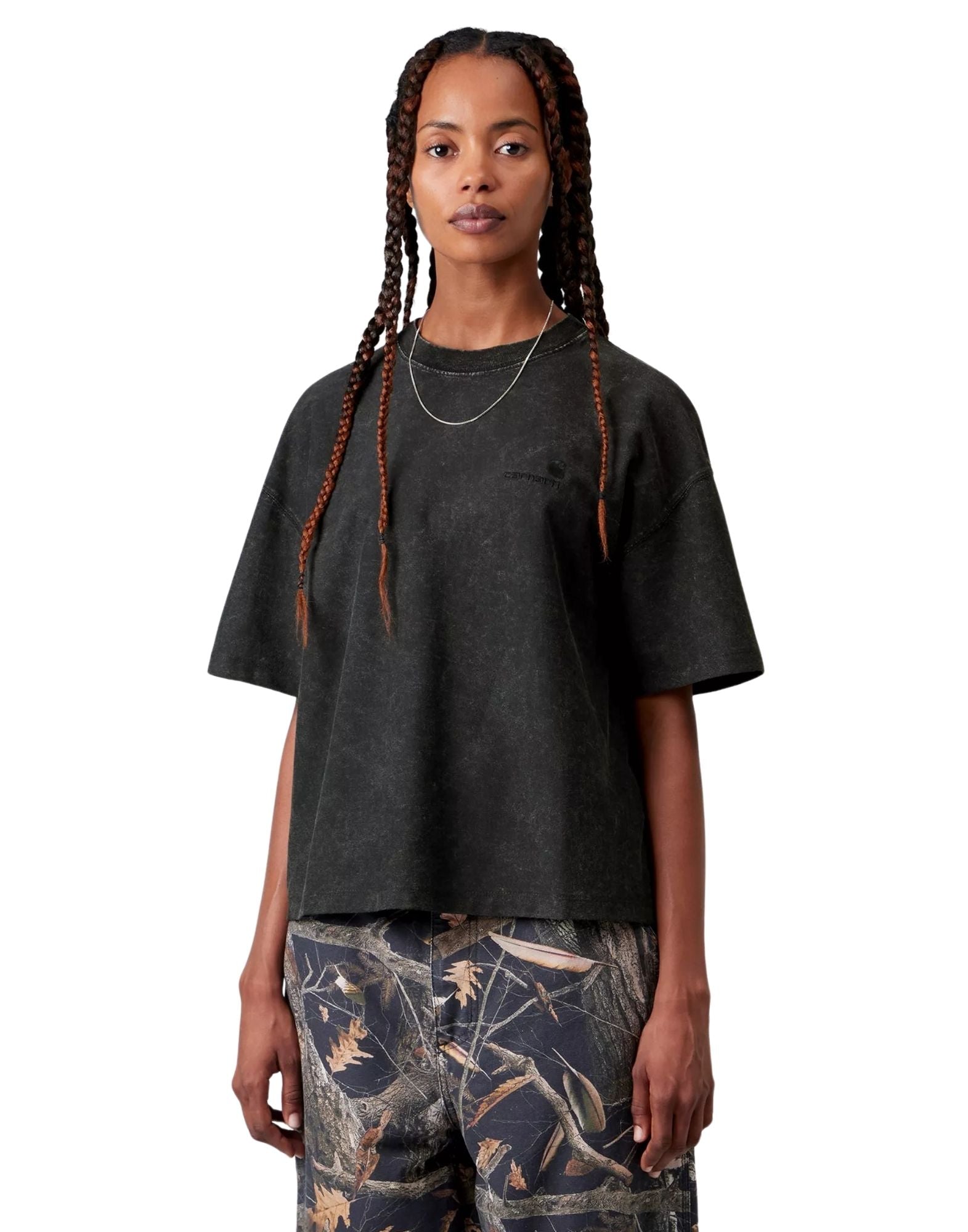 T-shirt Lambert collection printemps-été, délavage « Black Moon »