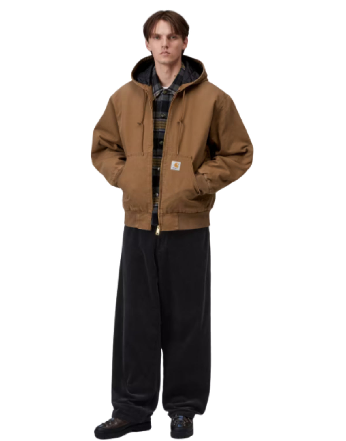 OG Active Jacket WIP H Brown stone canvas