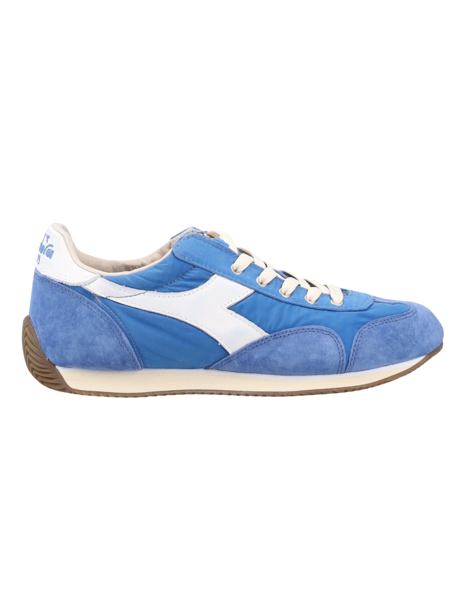 Diadora Equipe Vela SW Nylon & Suede Sneakers – Blue Reflex 201 182806