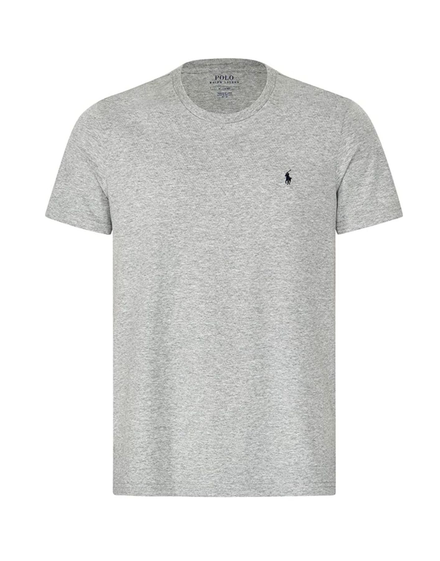 T-Shirt Man 714844756003 Grau Polo Ralph Lauren