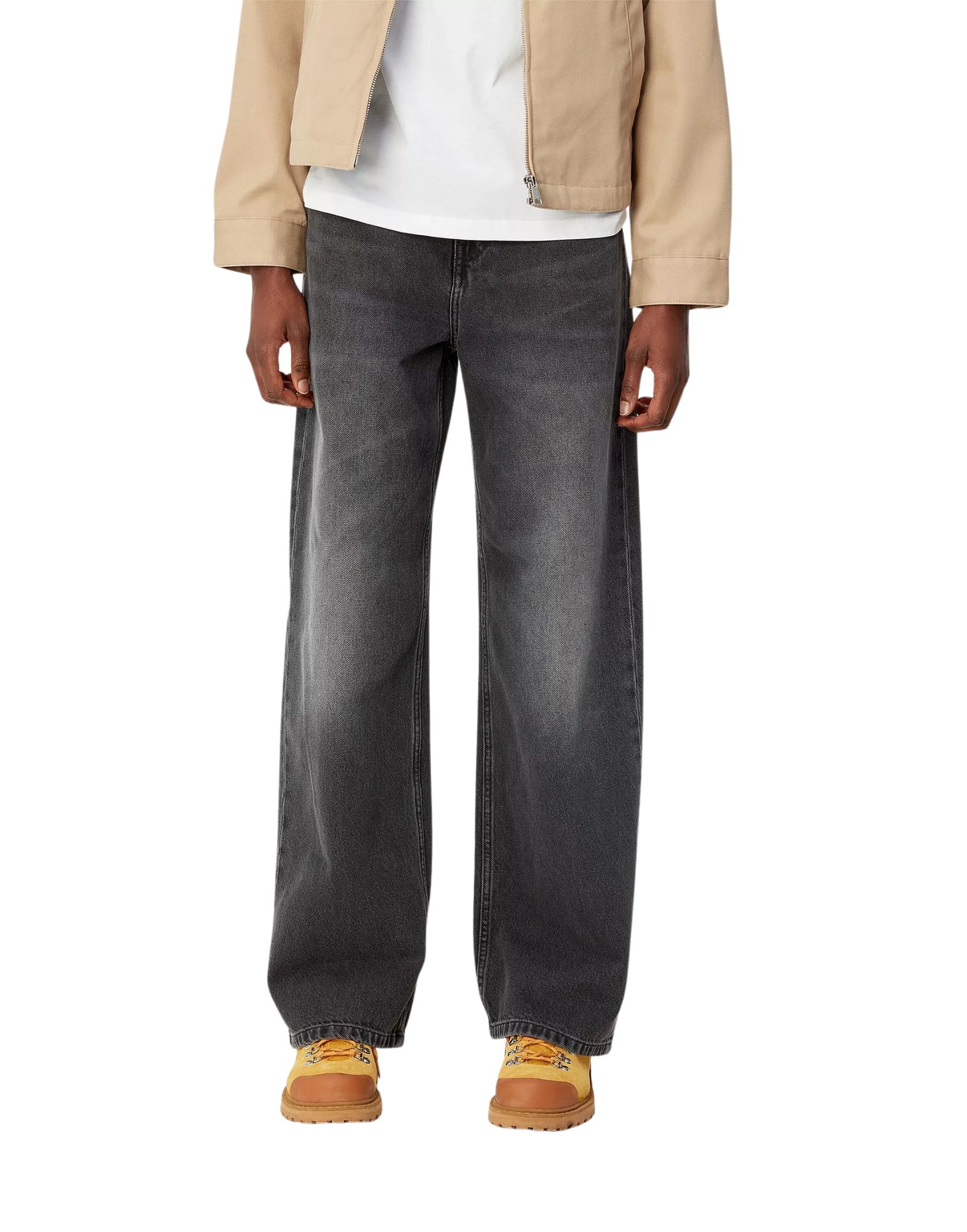 Jeans woman I030497 894L JANE PANT BLACK DARK USED WASH CARHARTT WIP
