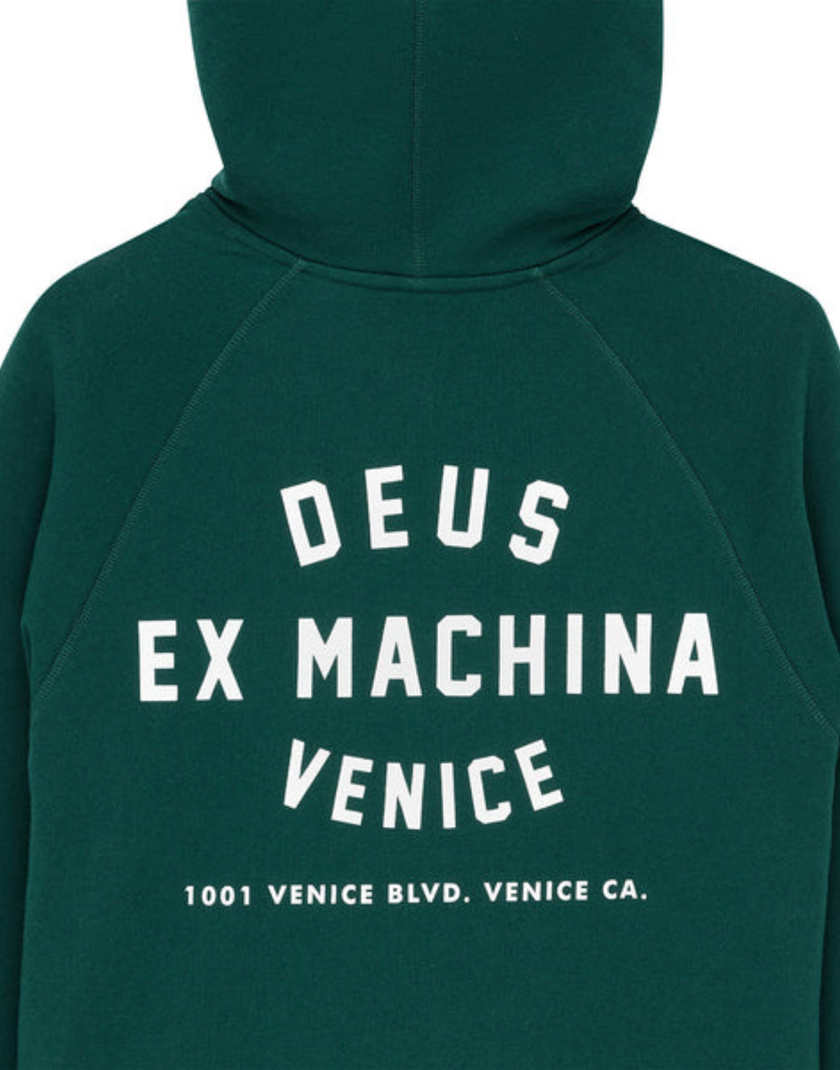 Sudadera con capucha «Venice Address» en verde racing
