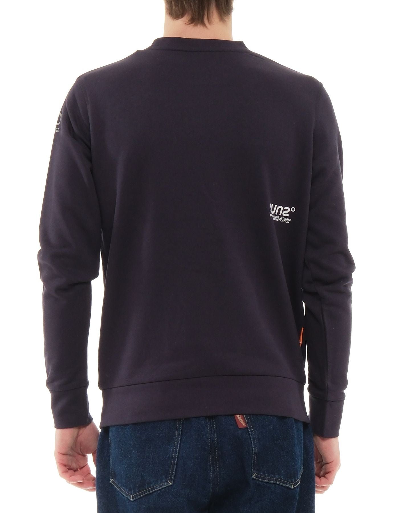 Sweatshirt Man MFS53016U V3 Dunkelblaue Sonnen