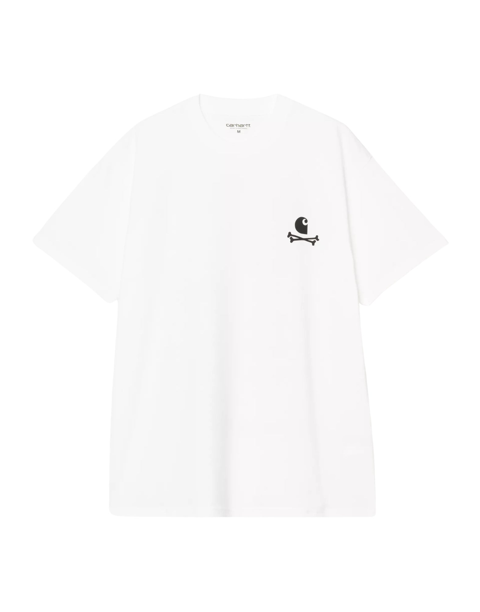 I035439 02xx White Logo T -Shirt -T -Shirt E Polo - CARHARTT WIP