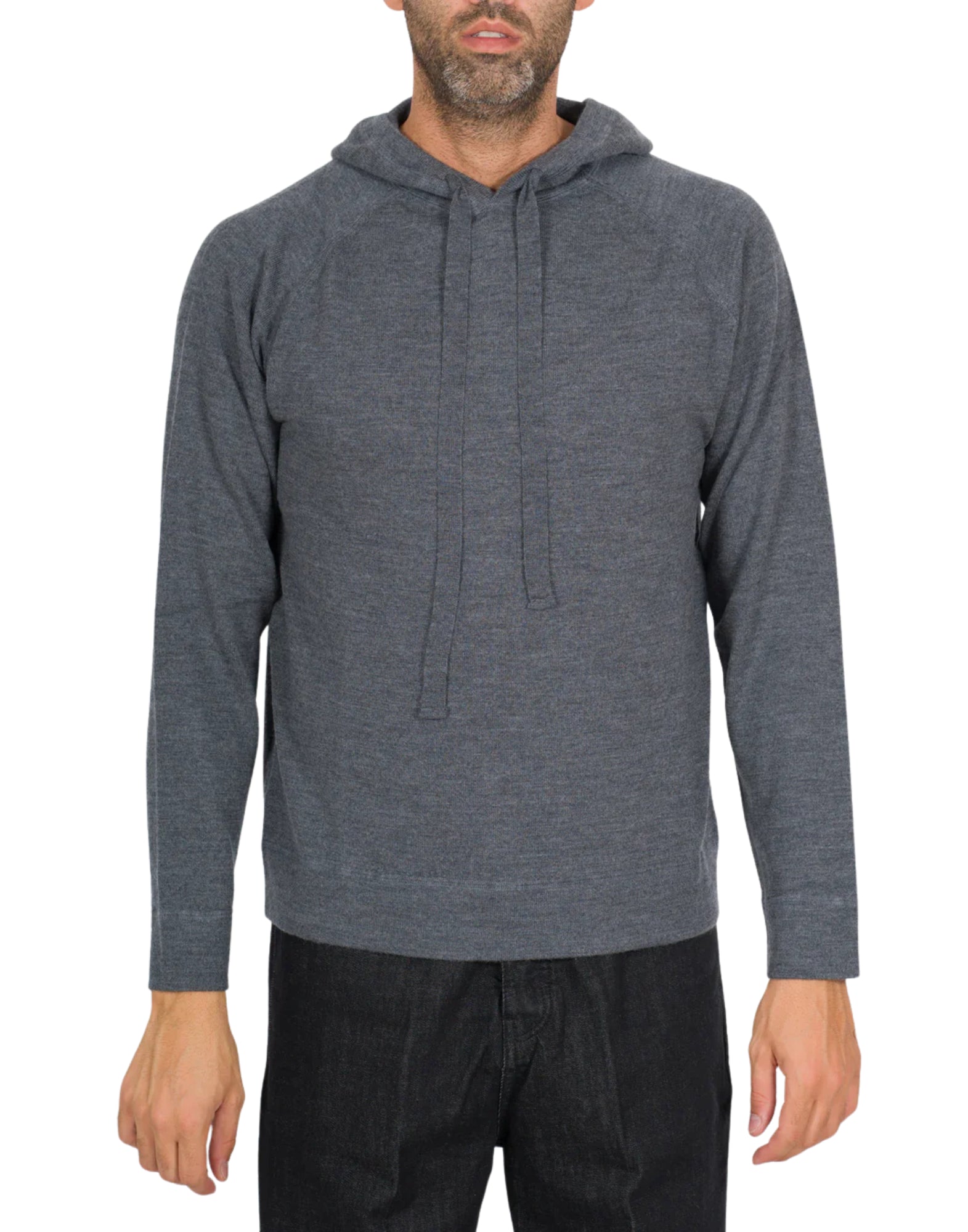 E011-8995 GREY HOODIE - Felpe - Paolo Pecora