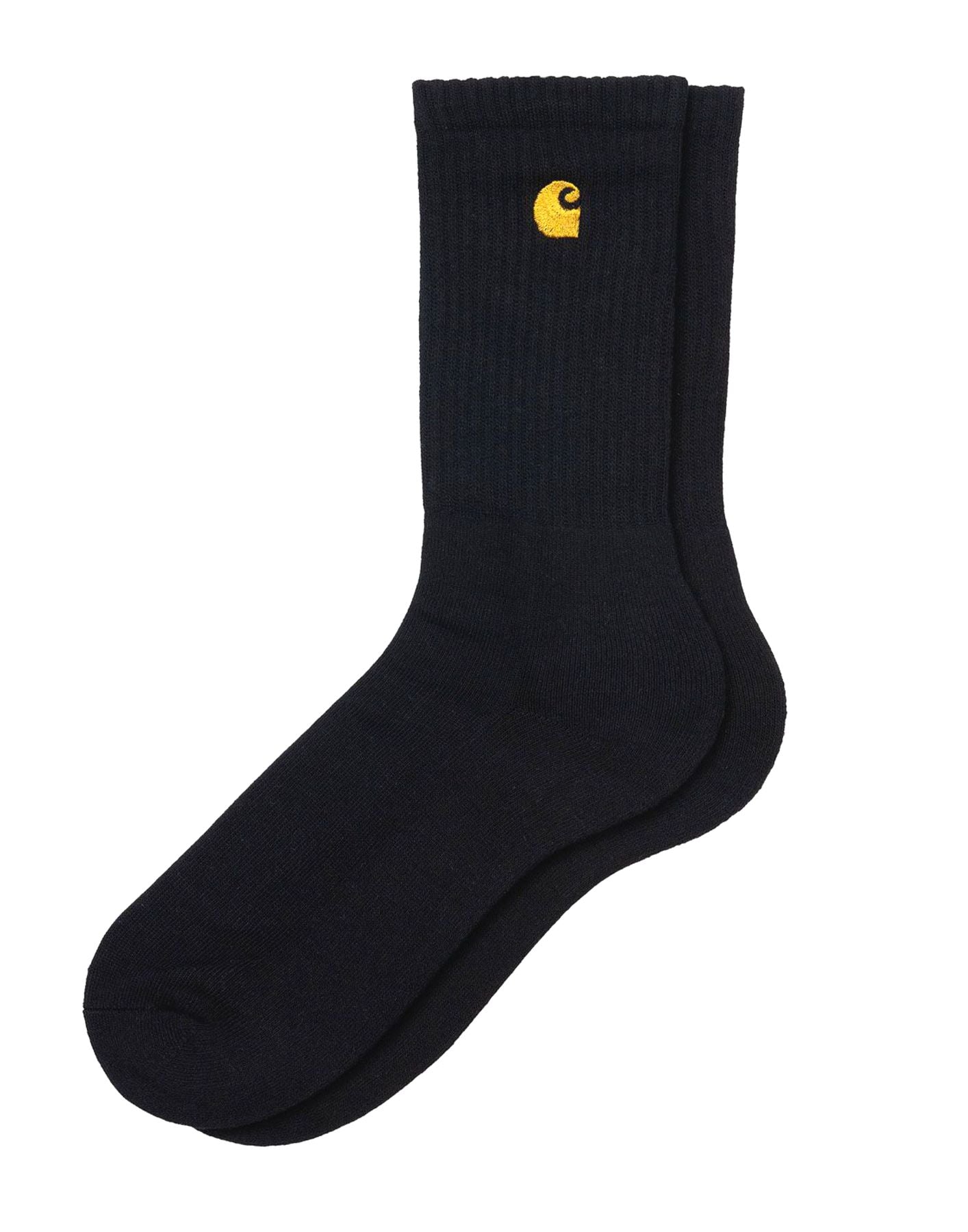 Chaussettes unisexe I029421 00F XX CHASE BLACK CARHARTT WIP