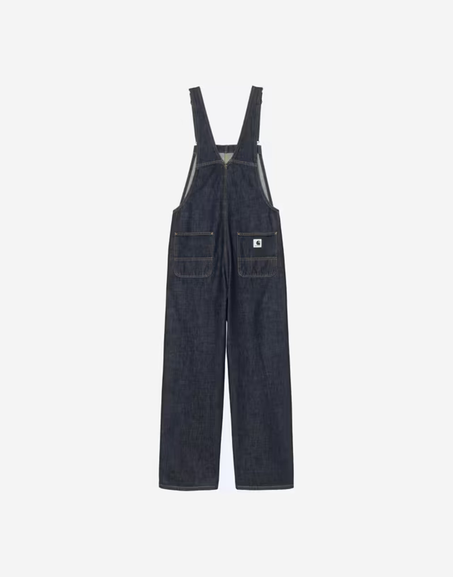 Carhartt WIP Women’s Bib Overall Straight Denim Blue Rinsed I036597 0102