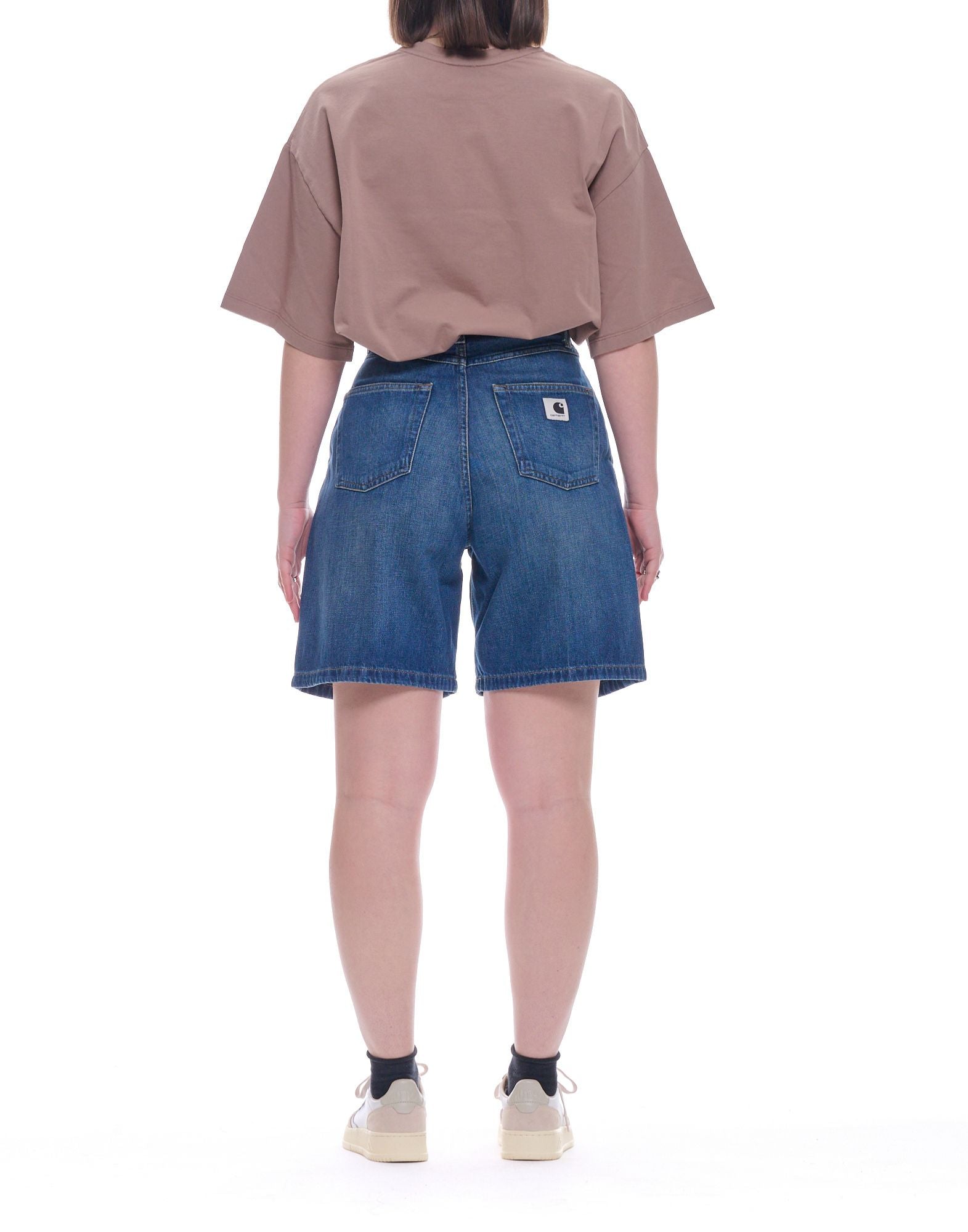Carhartt WIP W’ Alta Short Dam Denim Blå Mörk använd tvätt I033345 014L