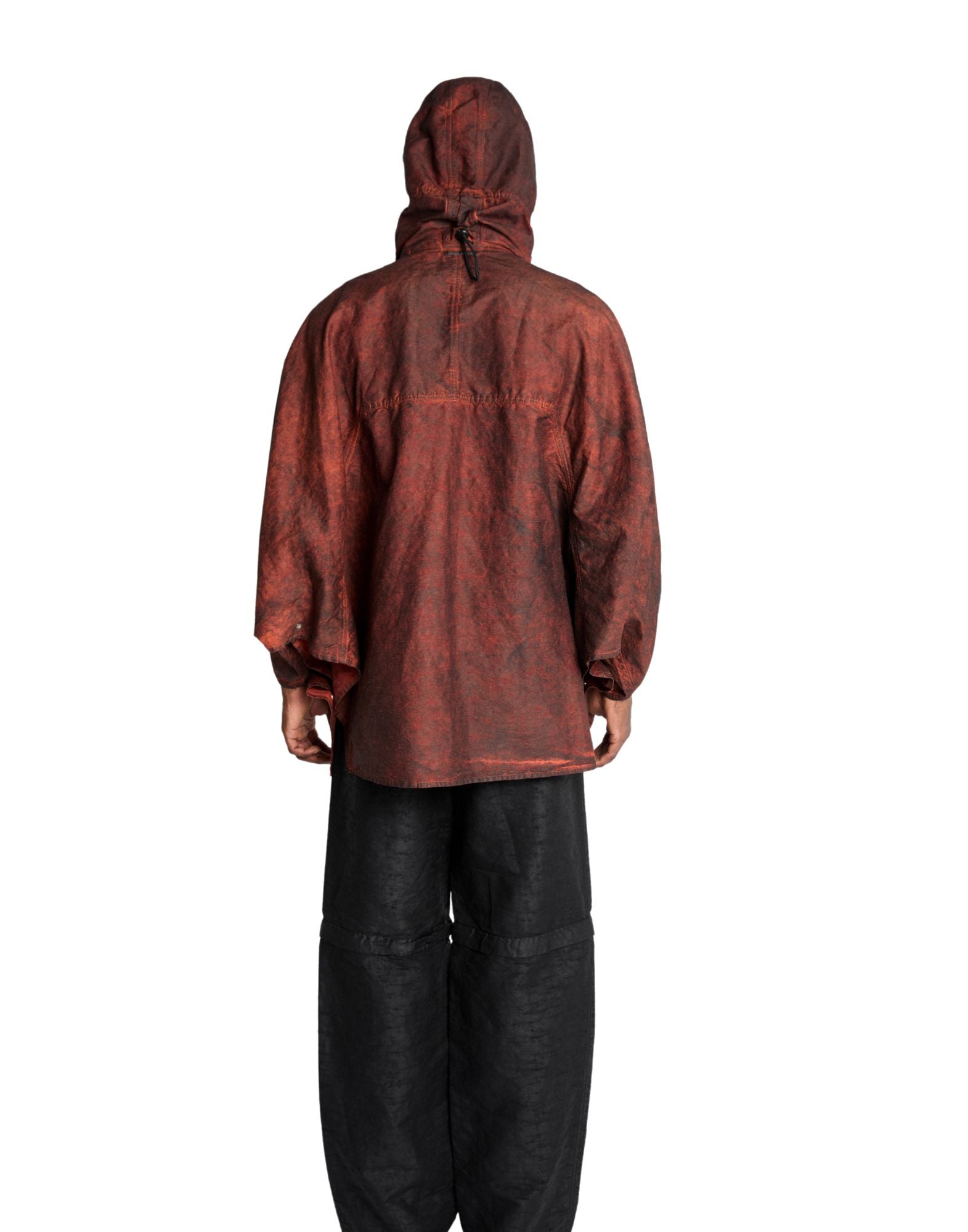 Origine de la ligne Scirocco Cape Etna en Batavia finition résine – Vêtements de travail en chanvre teints en pièce fabriqués en Italie MANTELLA SCIROCCO ETNA